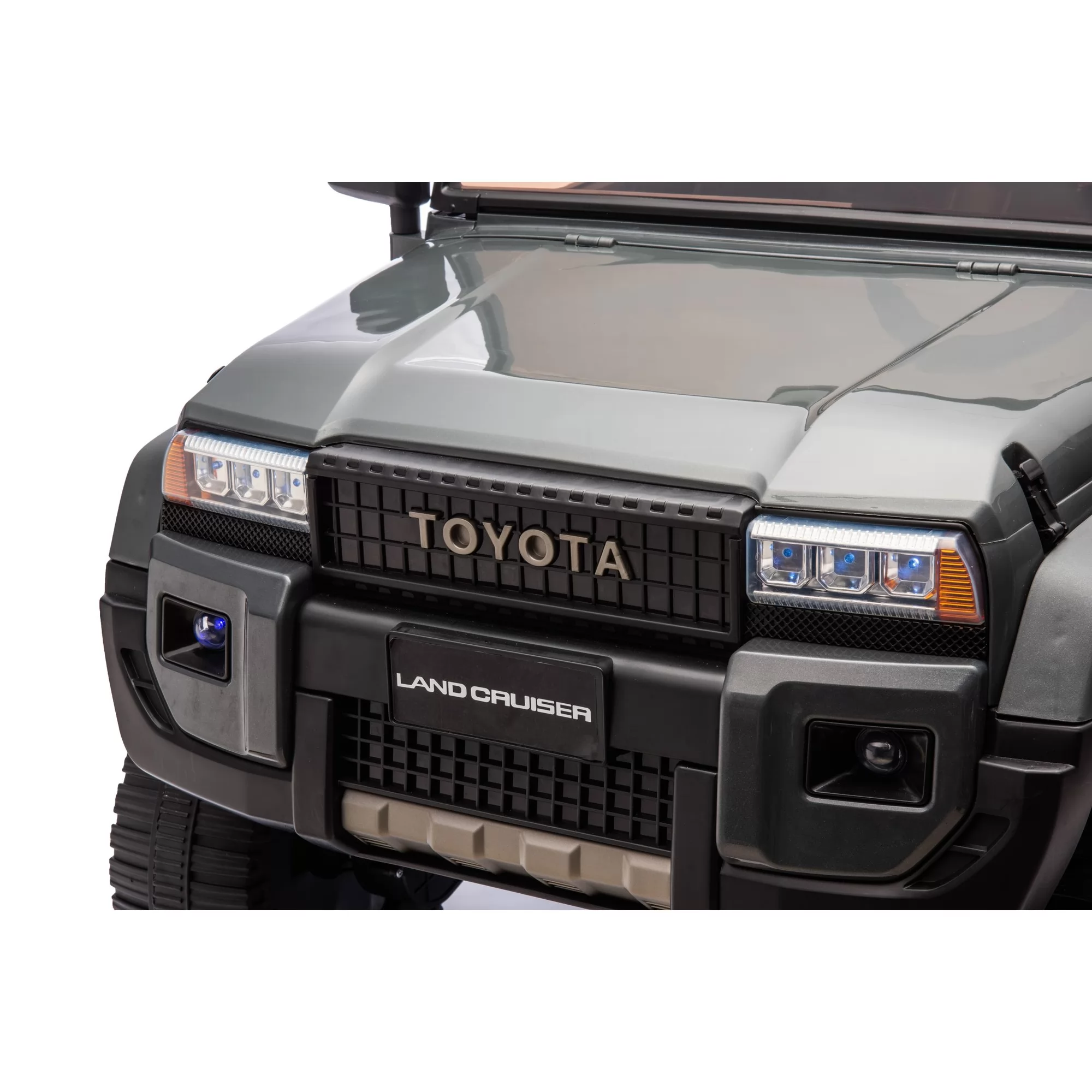 Toyota Land Cruiser 250 12V Two-Seat Ride-On SUV for Kids | 4-Wheel Suspension, 2.4G Remote