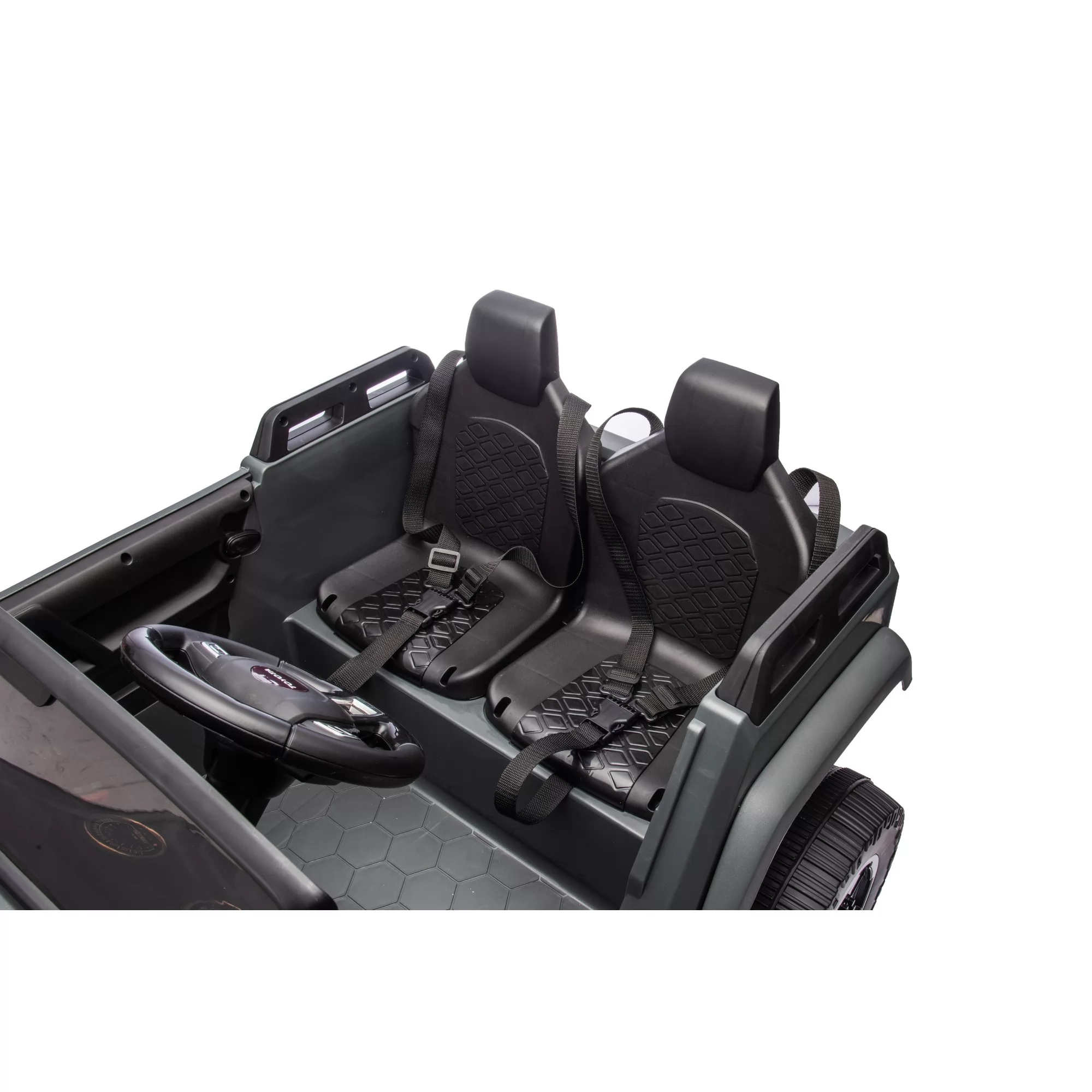 Toyota Land Cruiser 250 12V Two-Seat Ride-On SUV for Kids | 4-Wheel Suspension, 2.4G Remote