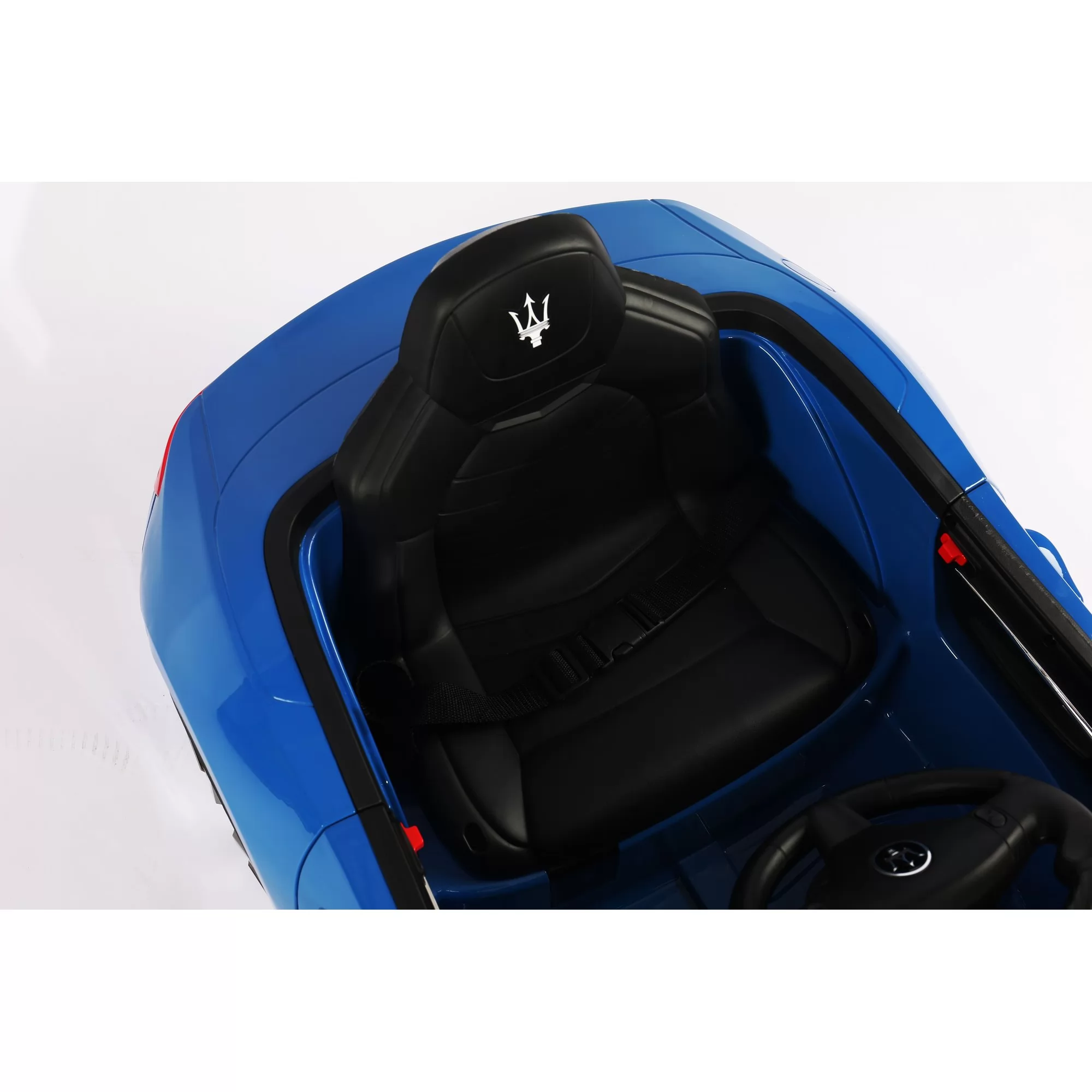 Official Licensed Maserati GL Kids Ride-On Car 12V with 2.4G Remote, Opening Doors, Pull Rod & Bluetooth