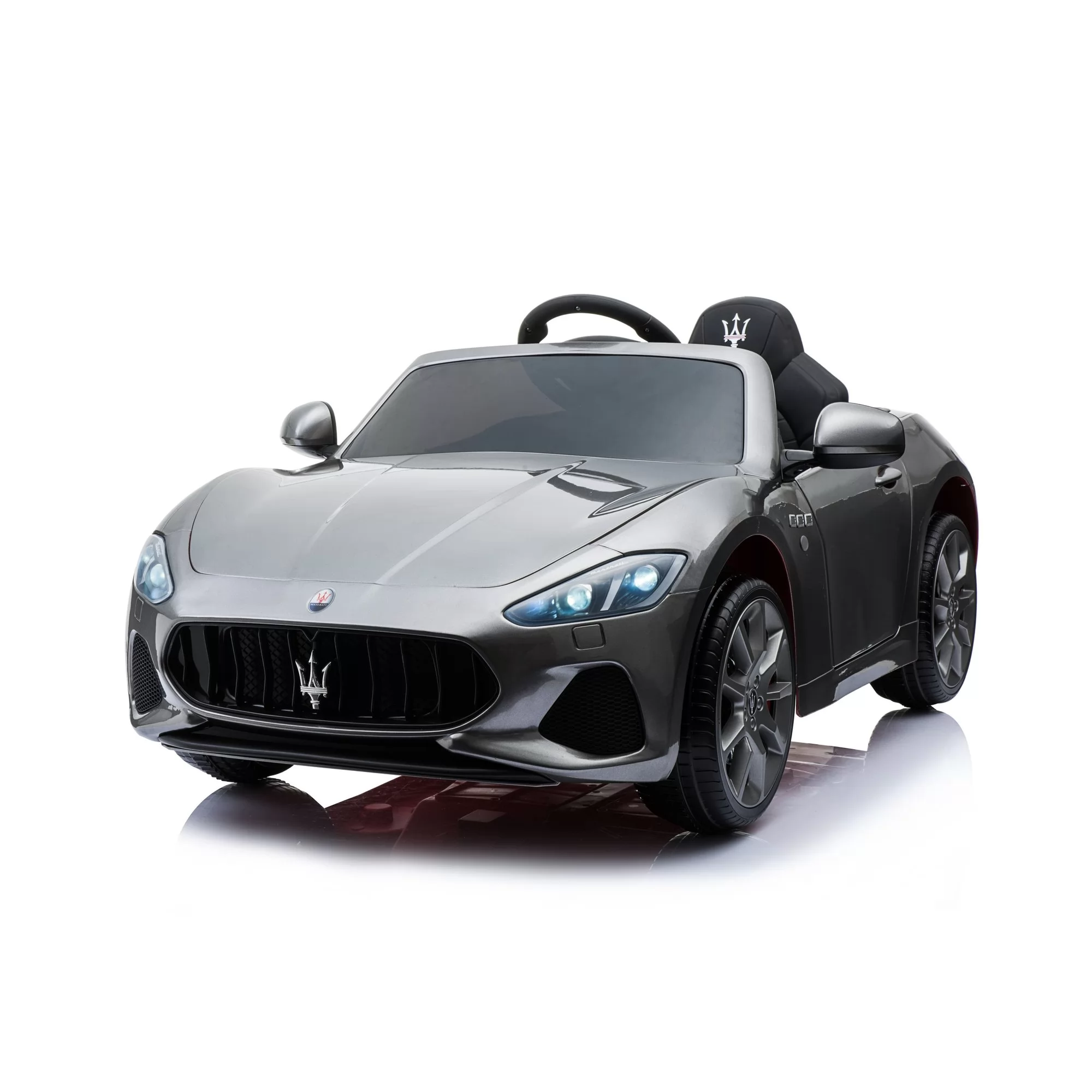 Official Licensed Maserati GL Kids Ride-On Car 12V with 2.4G Remote, Opening Doors, Pull Rod & Bluetooth Featured Image