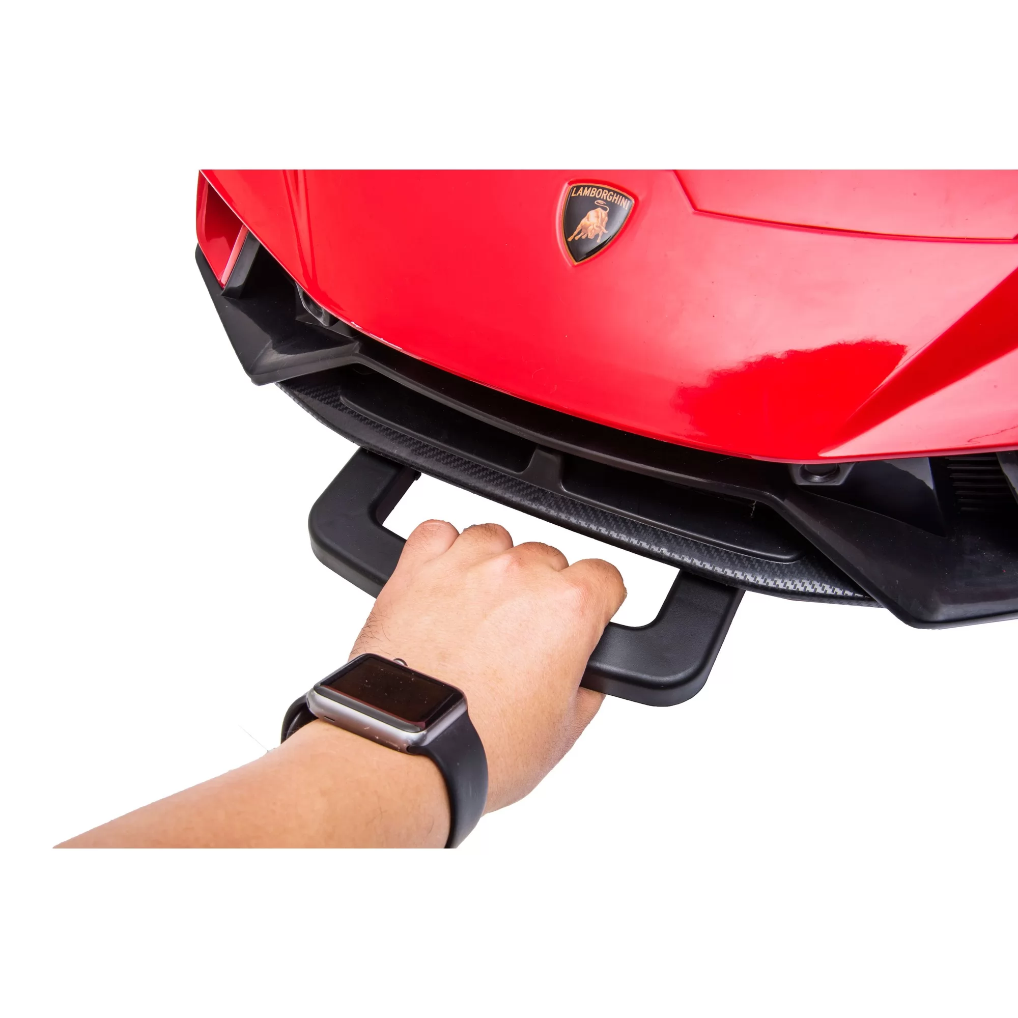Official Licensed Lamborghini Huracan Spyder Kids Ride-On Car 12V with 2.4G Remote Control, Bluetooth & Front Light