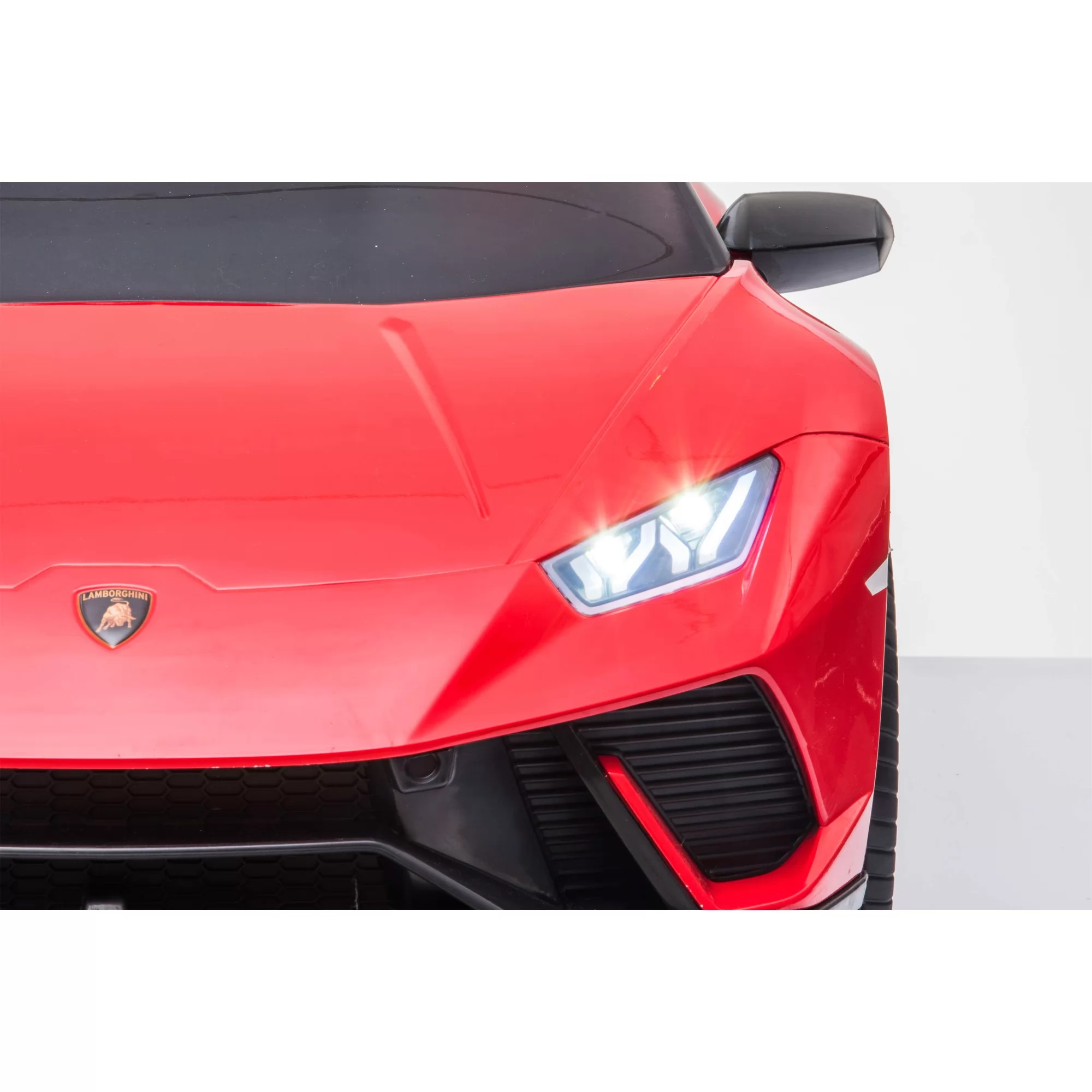 Official Licensed Lamborghini Huracan Spyder Kids Ride-On Car 12V with 2.4G Remote Control, Bluetooth & Front Light