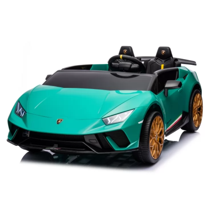 Official Licensed Lamborghini Huracan Kids Ride-On Car 12V/24V with 2.4G Remote Control, Real Two Seats & ALA Aero Styling