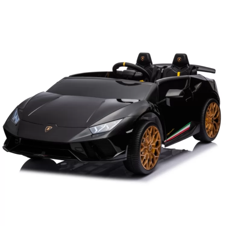 Official Licensed Lamborghini Huracan Kids Ride-On Car 12V/24V with 2.4G Remote Control, Real Two Seats & ALA Aero Styling