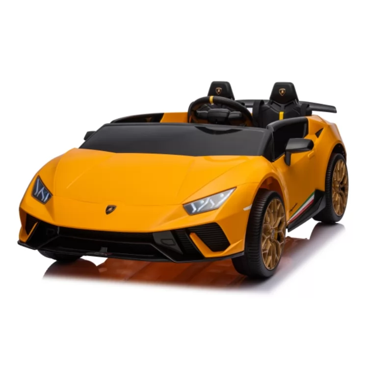 Official Licensed Lamborghini Huracan Kids Ride-On Car 12V/24V with 2.4G Remote Control, Real Two Seats & ALA Aero Styling