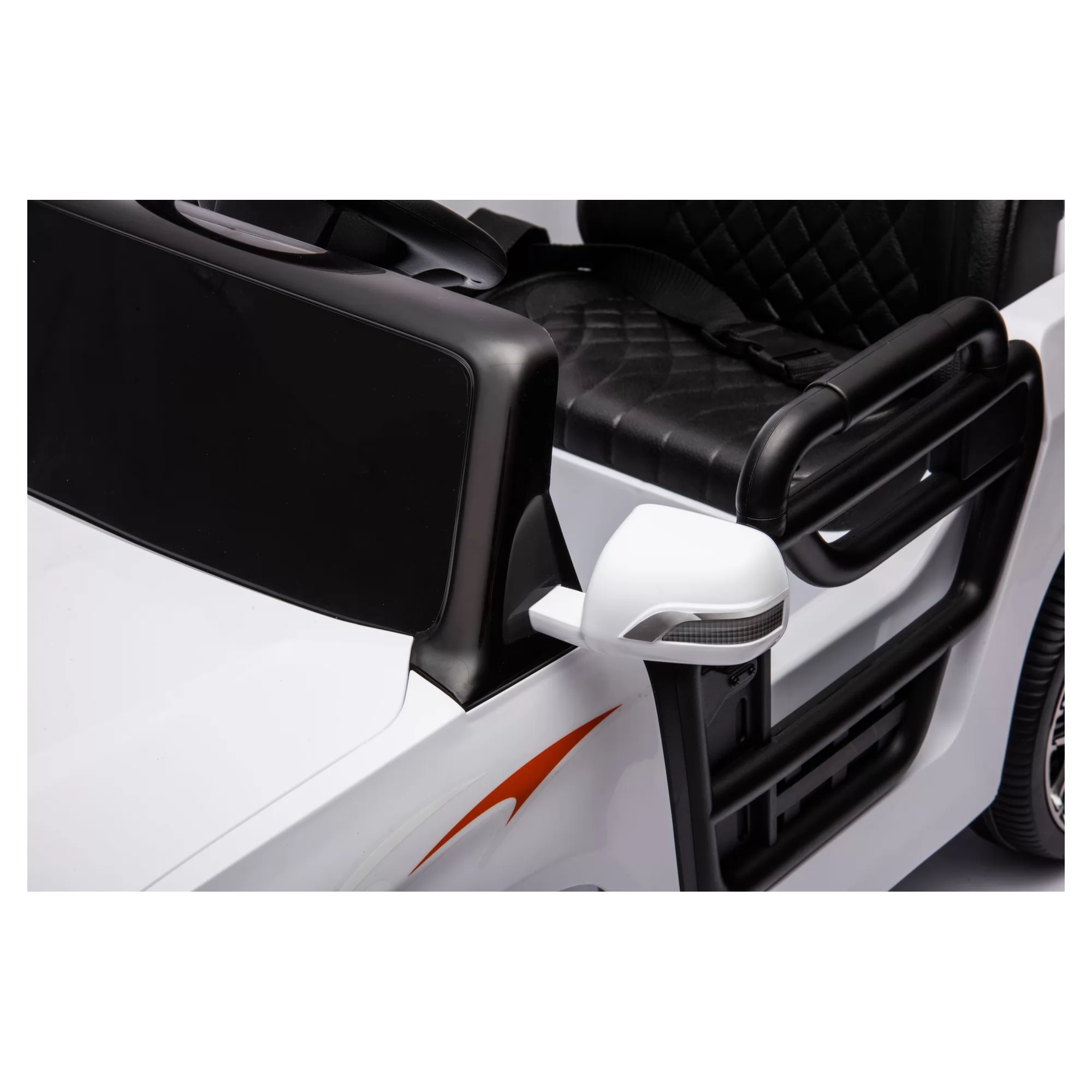 Toyota Land Cruiser 6V Open-Top Ride-On Car for Kids | Front Winch, Bluetooth, 2.4G Remote