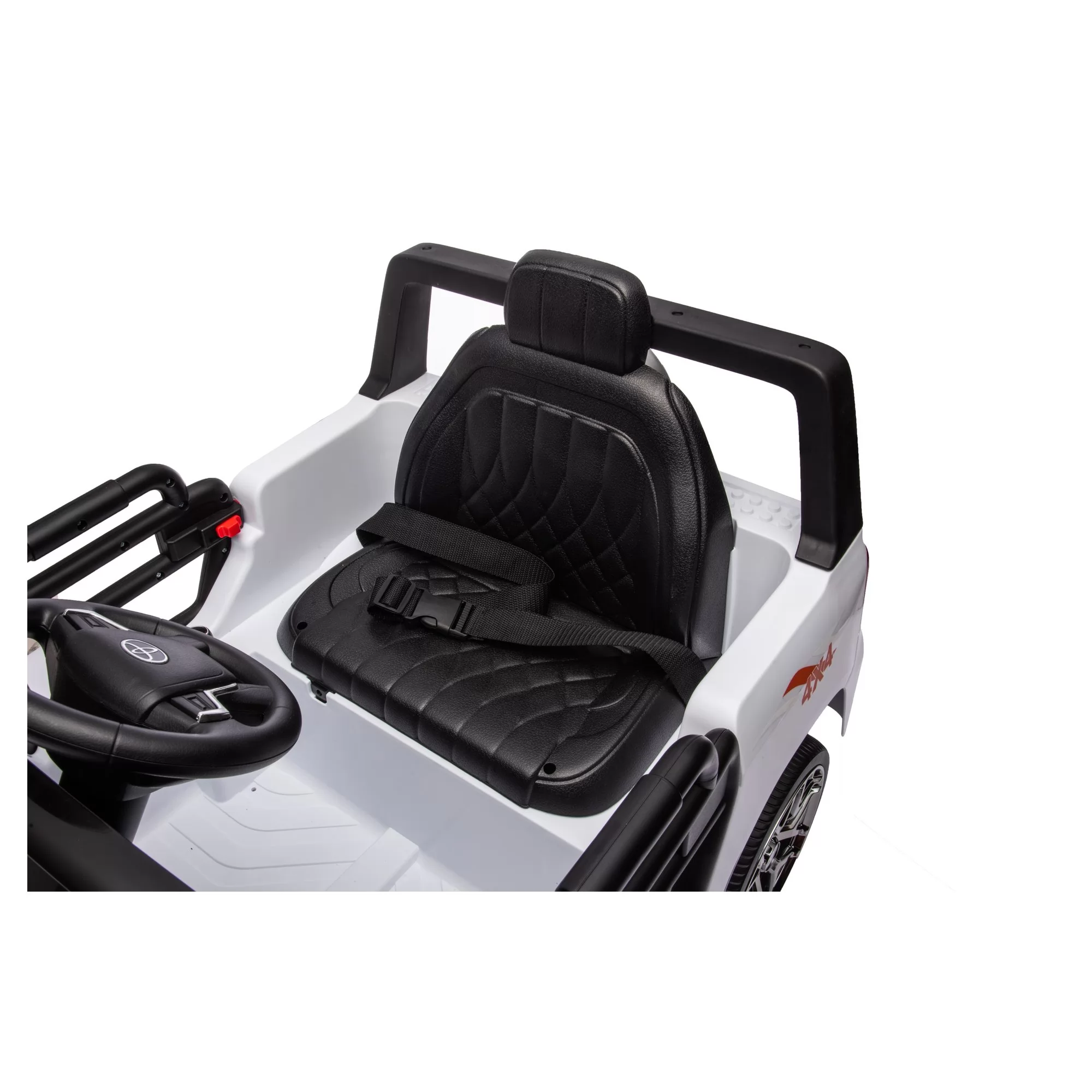 Toyota Land Cruiser 6V Open-Top Ride-On Car for Kids | Front Winch, Bluetooth, 2.4G Remote