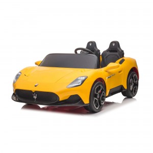 Official Licensed Maserati MC20 Kids Ride-On Car 12V with Scissor Doors, 2.4G Remote & Trunk Storage