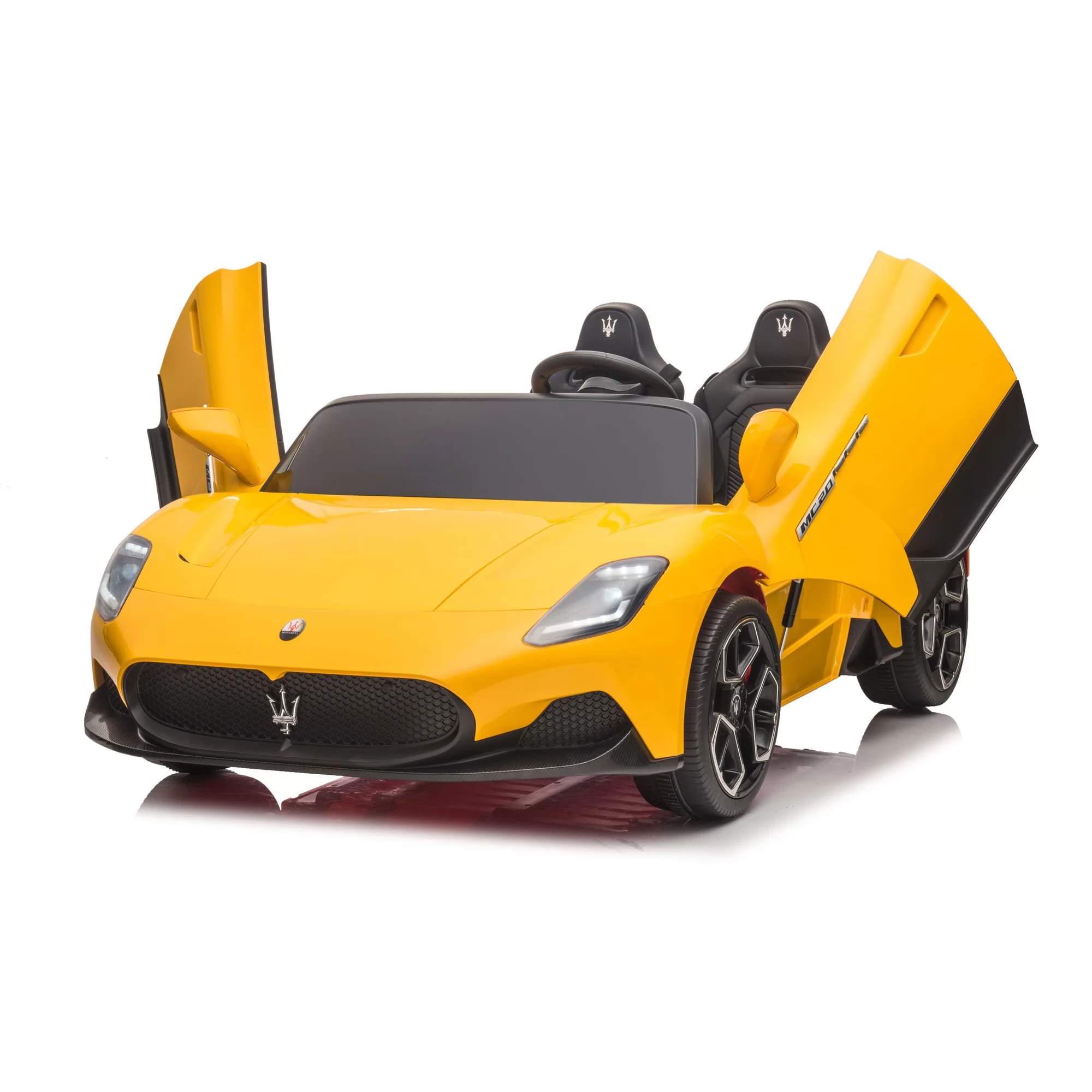 Official Licensed Maserati MC20 Kids Ride-On Car 12V with Scissor Doors, 2.4G Remote & Trunk Storage