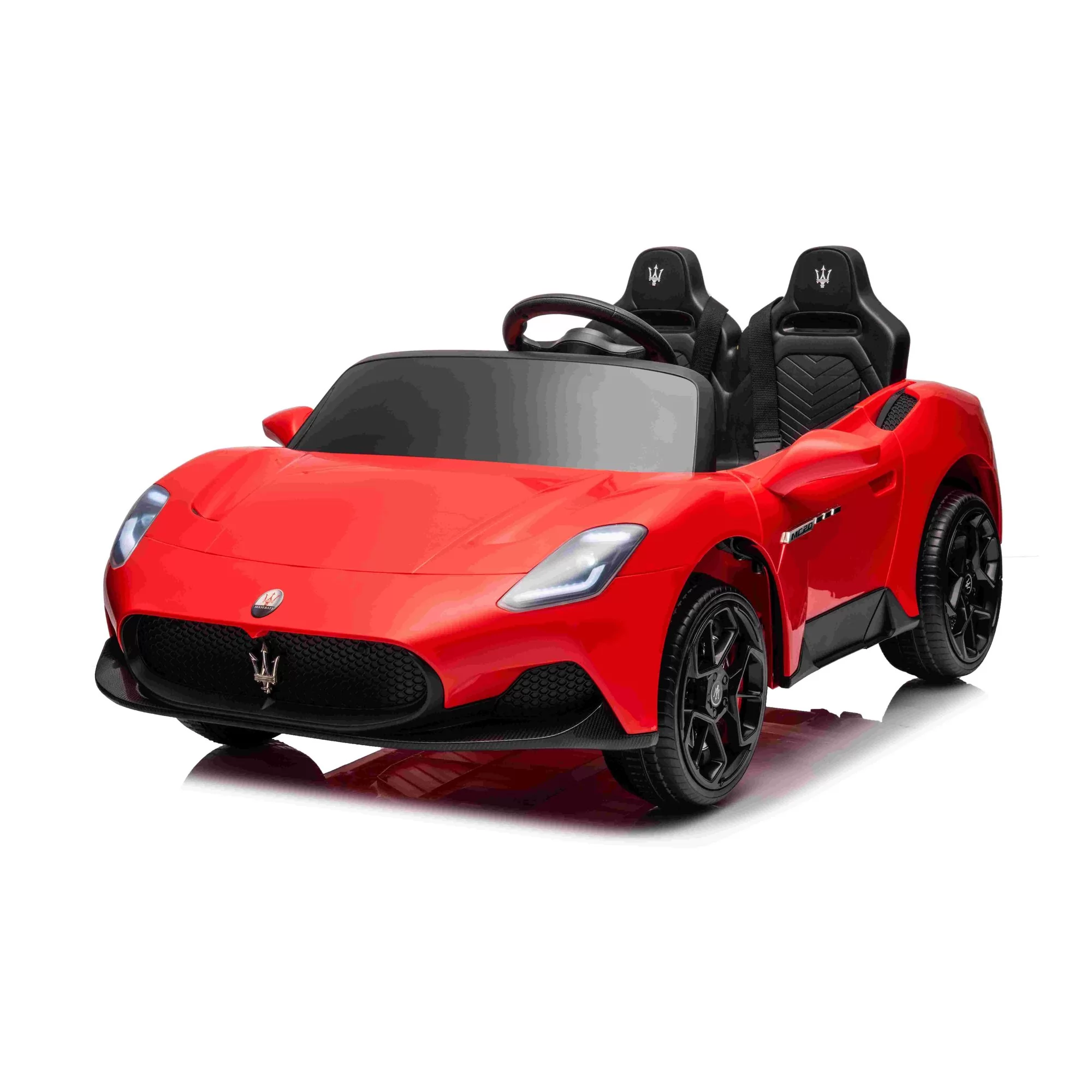 Official Licensed Maserati MC20 Kids Ride-On Car 12V-24V with Scissor Doors & True Two-Seater