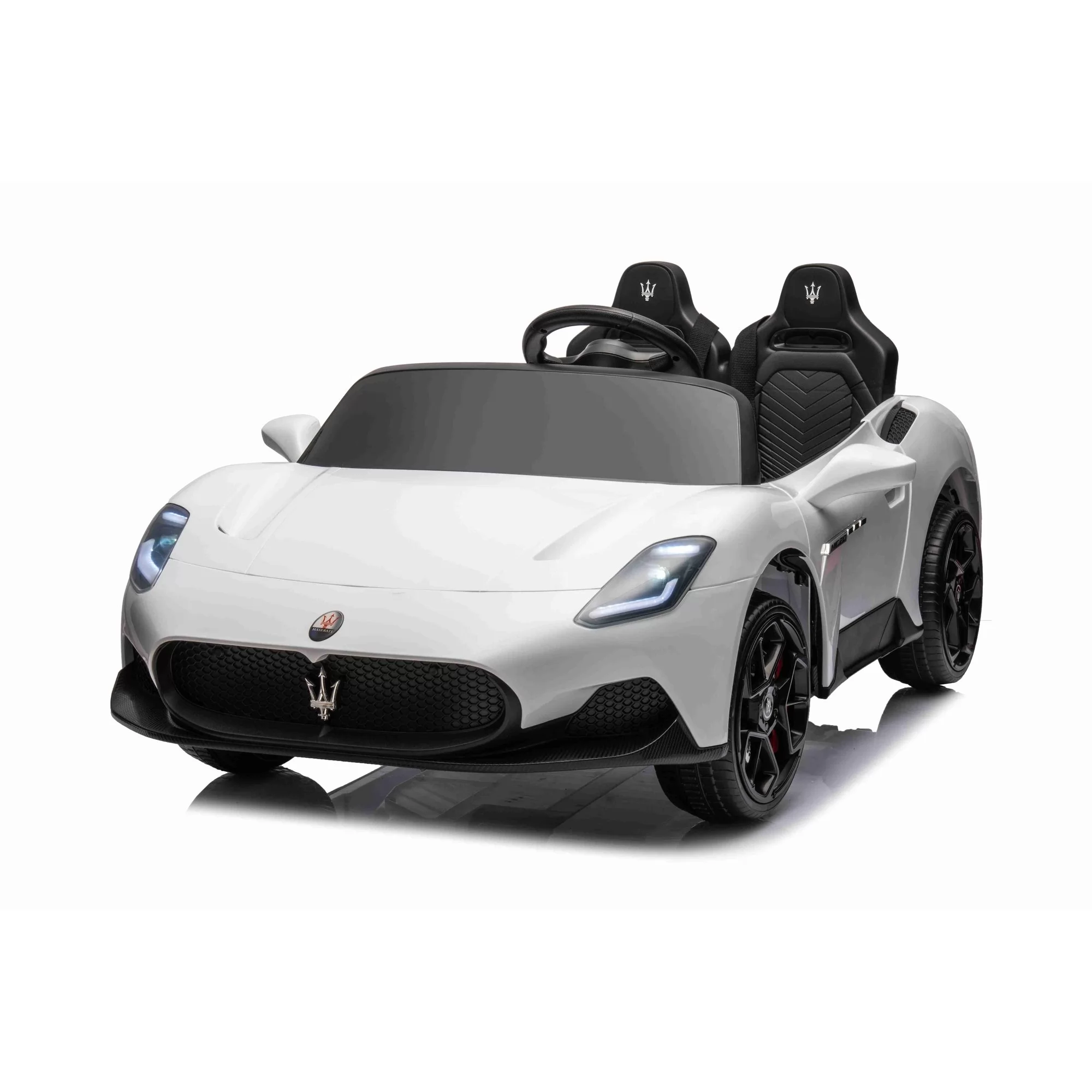 Official Licensed Maserati MC20 Kids Ride-On Car 12V-24V with Scissor Doors & True Two-Seater