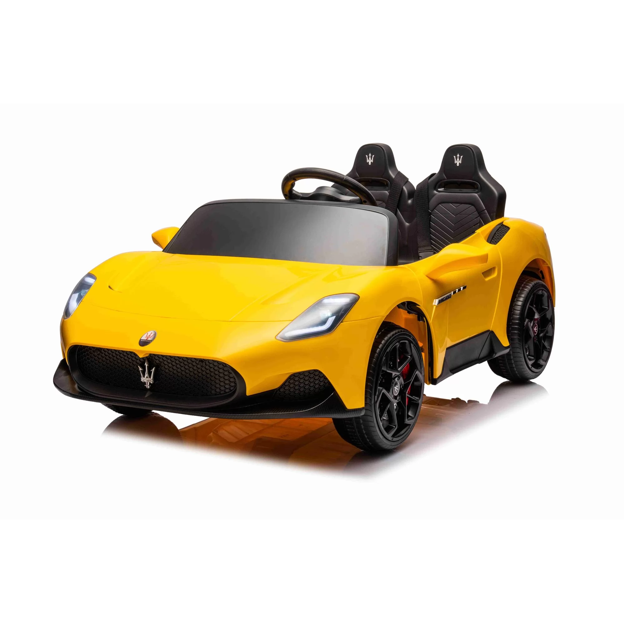 Official Licensed Maserati MC20 Kids Ride-On Car 12V-24V with Scissor Doors & True Two-Seater