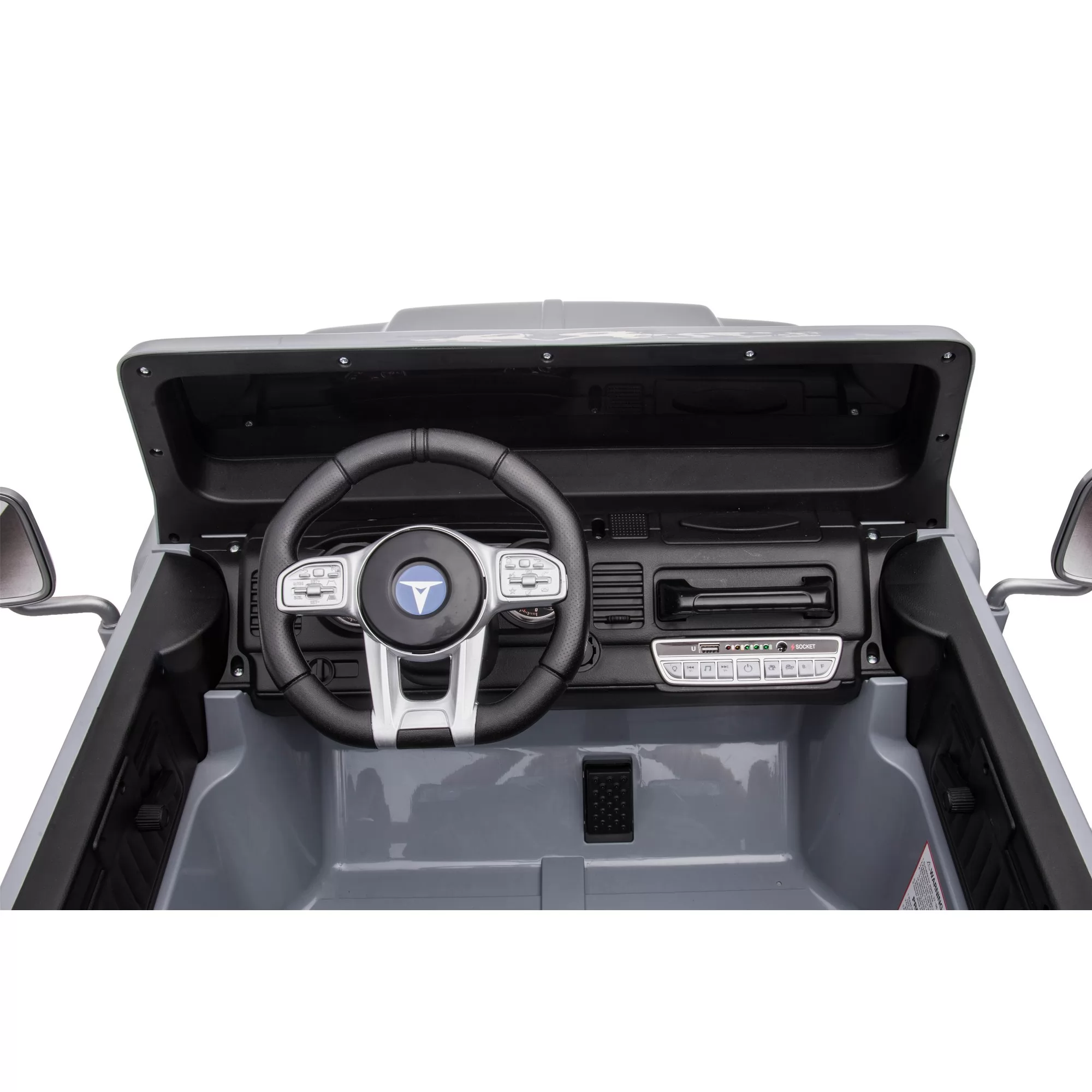 Toyota FJ-40 12V Ride-On Car for Kids | Two Seats, Front Winch, 2.4G Remote