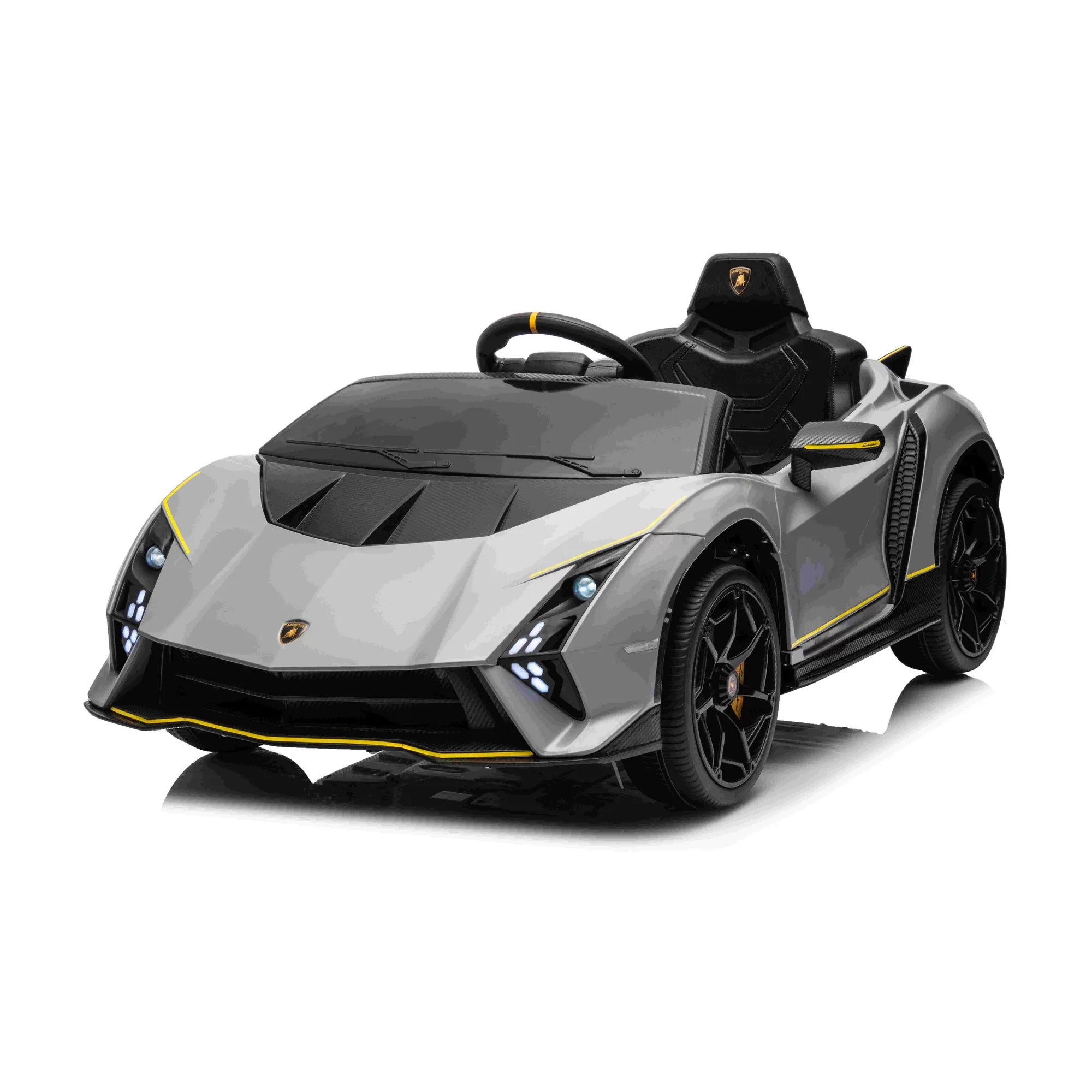 Official Licensed Lamborghini Roadster Kids Ride-On Car 12V with 2.4G Remote, Mobile APP, Bluetooth and Scissor Doors Featured Image