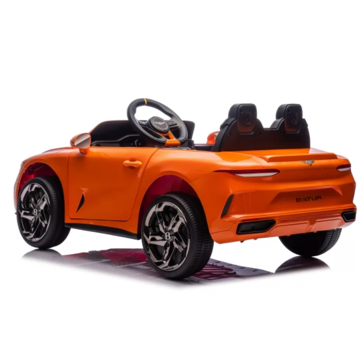 Official Licensed Bentley Continental GT Convertible 2-Seater Kids Ride-On Car with 2.4G Remote, Bluetooth Music & 6V/12V Upgrade