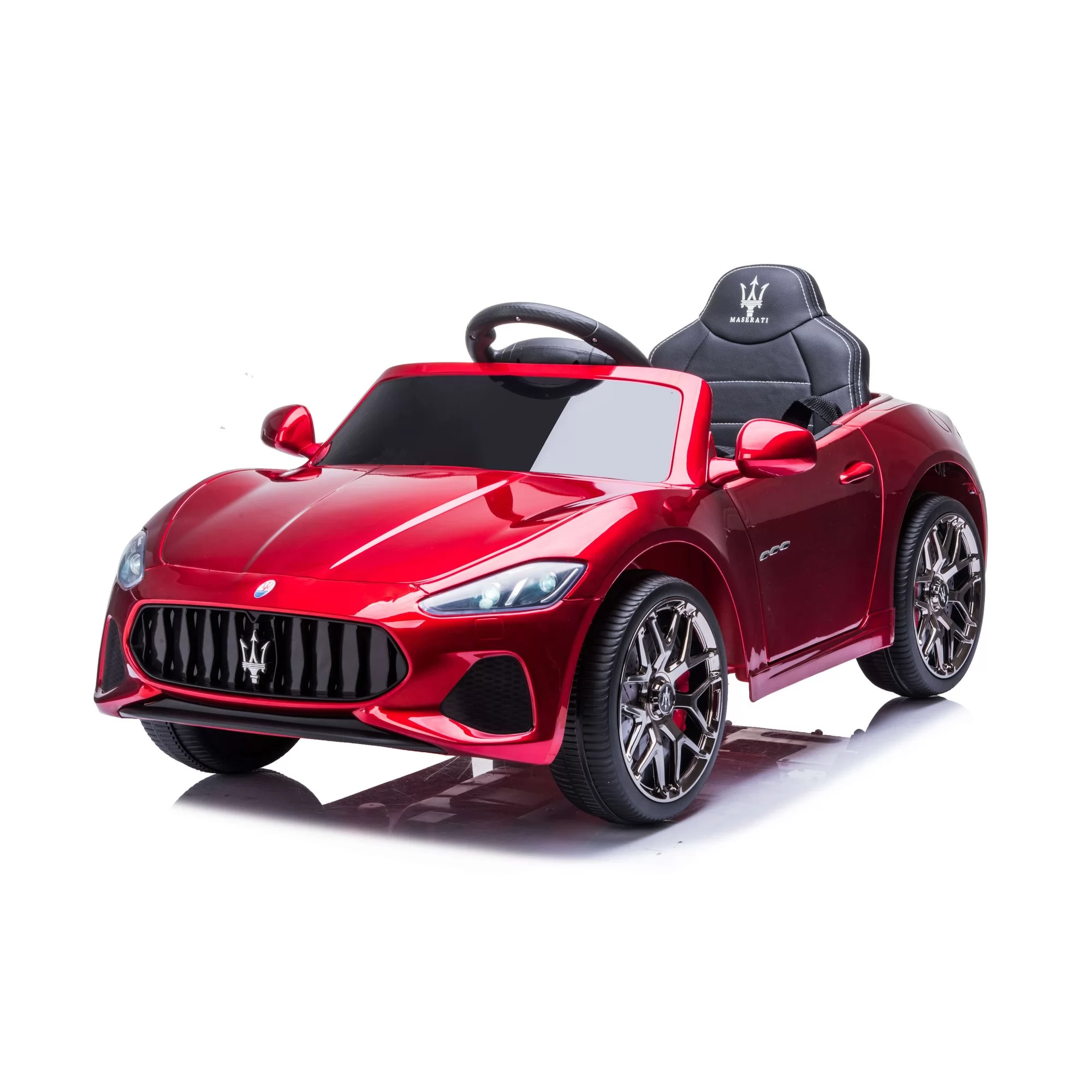 Official Licensed Maserati GLi Kids Ride-On Car 6V/12V with 2.4G Remote, Trolley Handle & Bluetooth Featured Image