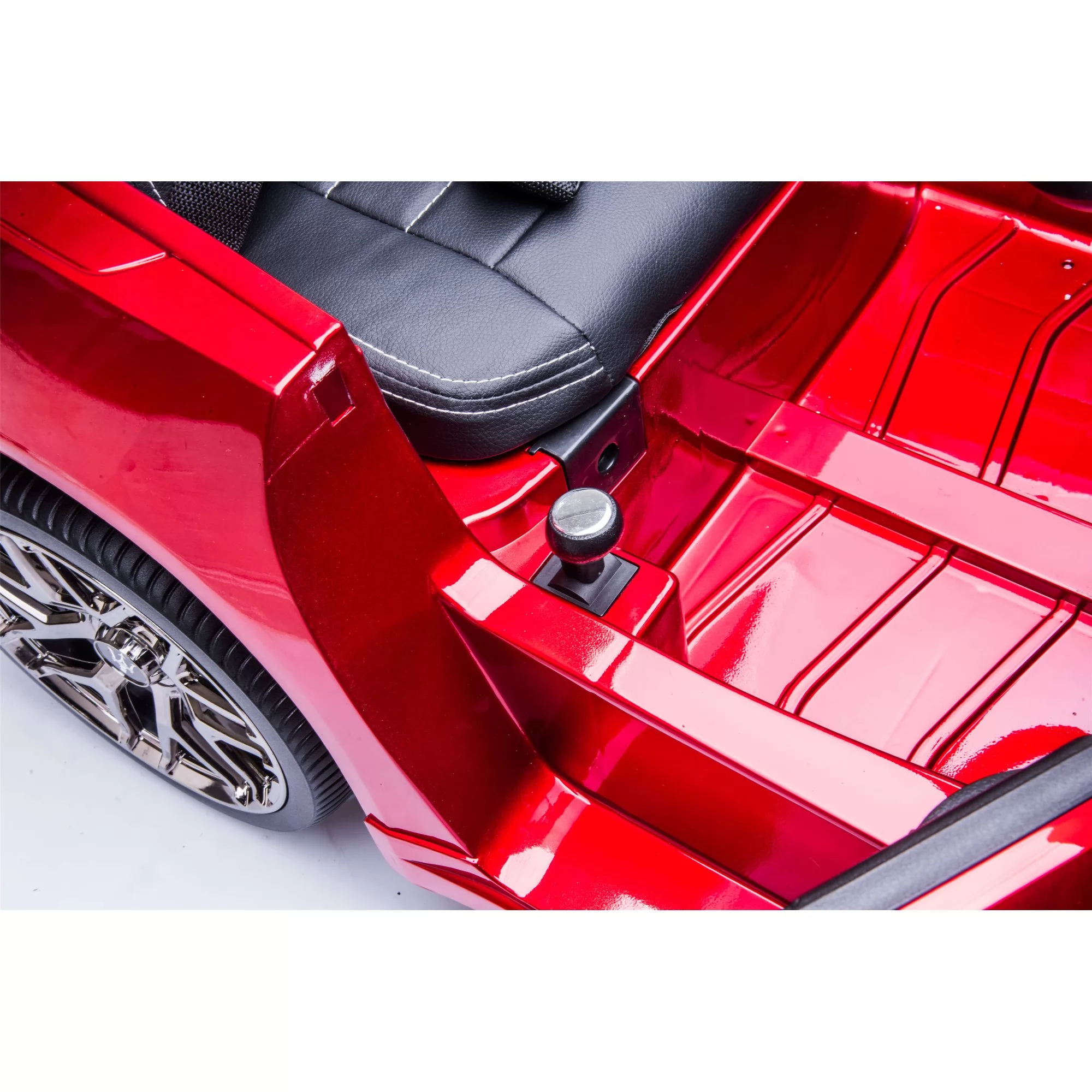 Official Licensed Maserati GLi Kids Ride-On Car 6V/12V with 2.4G Remote, Trolley Handle & Bluetooth
