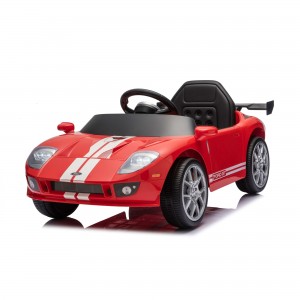 Official Licensed Ford GT Kids Ride-On Car 6V/12V Supercar with Racing Stripes, Rear Wing & 2.4G Remote