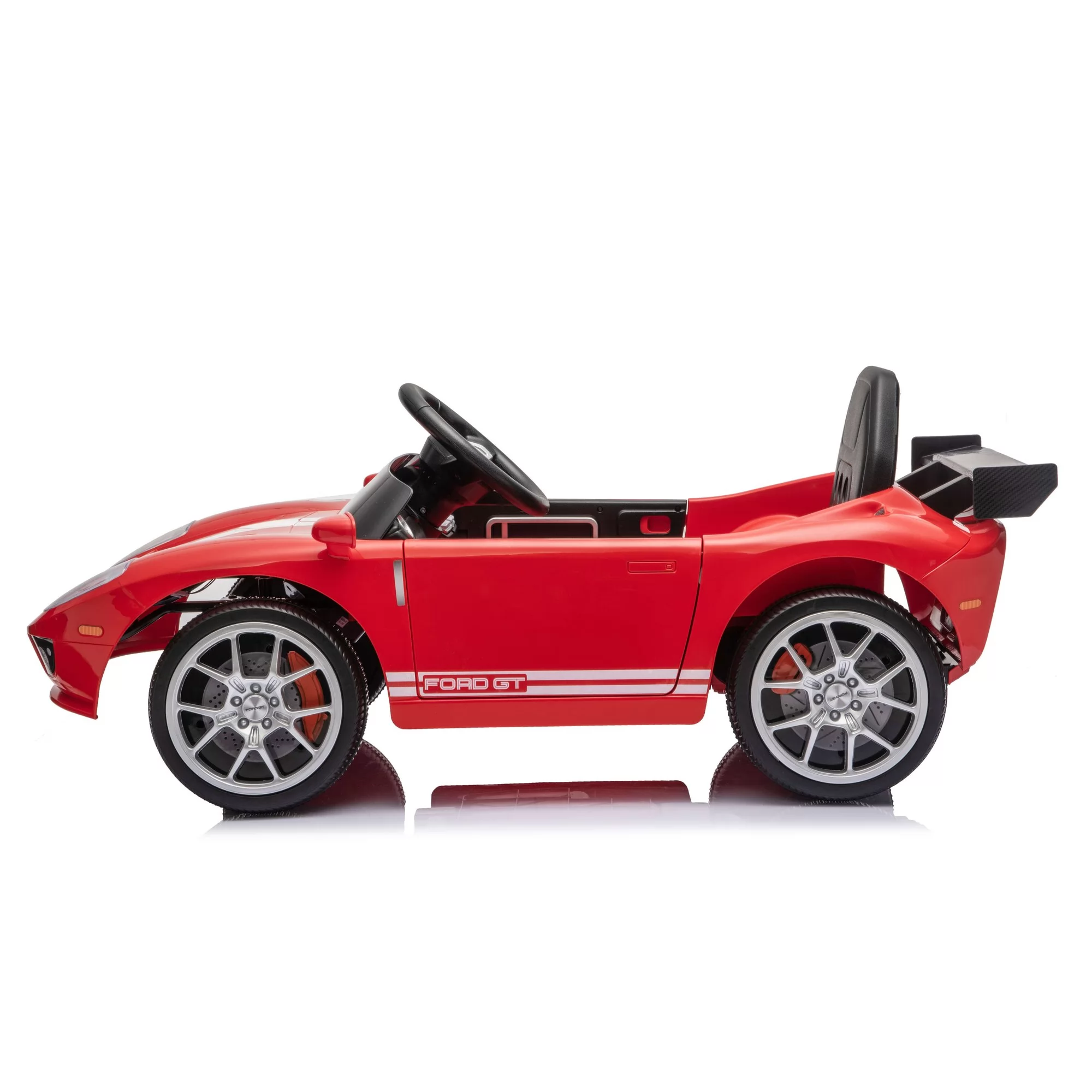 Official Licensed Ford GT Kids Ride-On Car 6V/12V Supercar with Racing Stripes, Rear Wing & 2.4G Remote