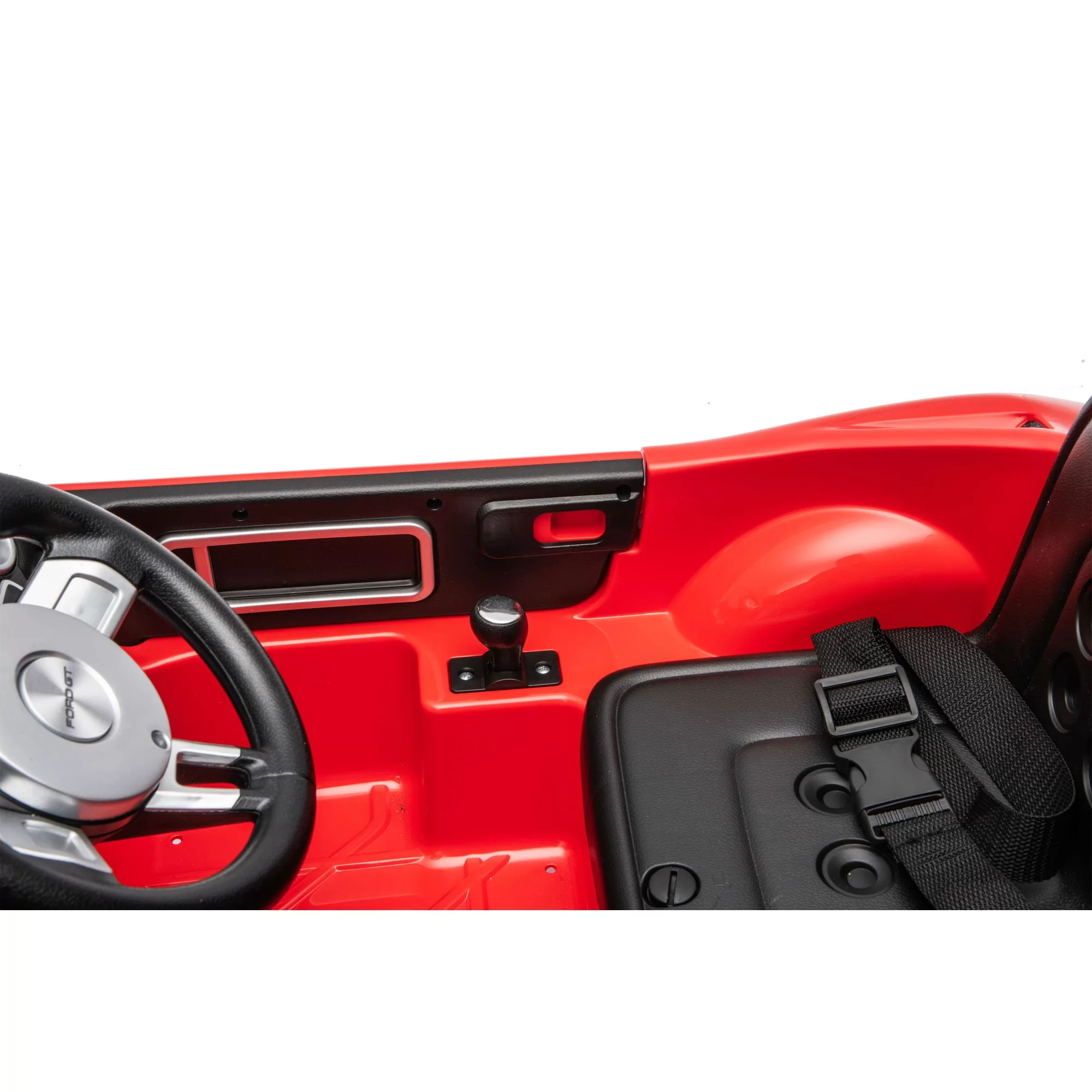 Official Licensed Ford GT Kids Ride-On Car 6V/12V Supercar with Racing Stripes, Rear Wing & 2.4G Remote
