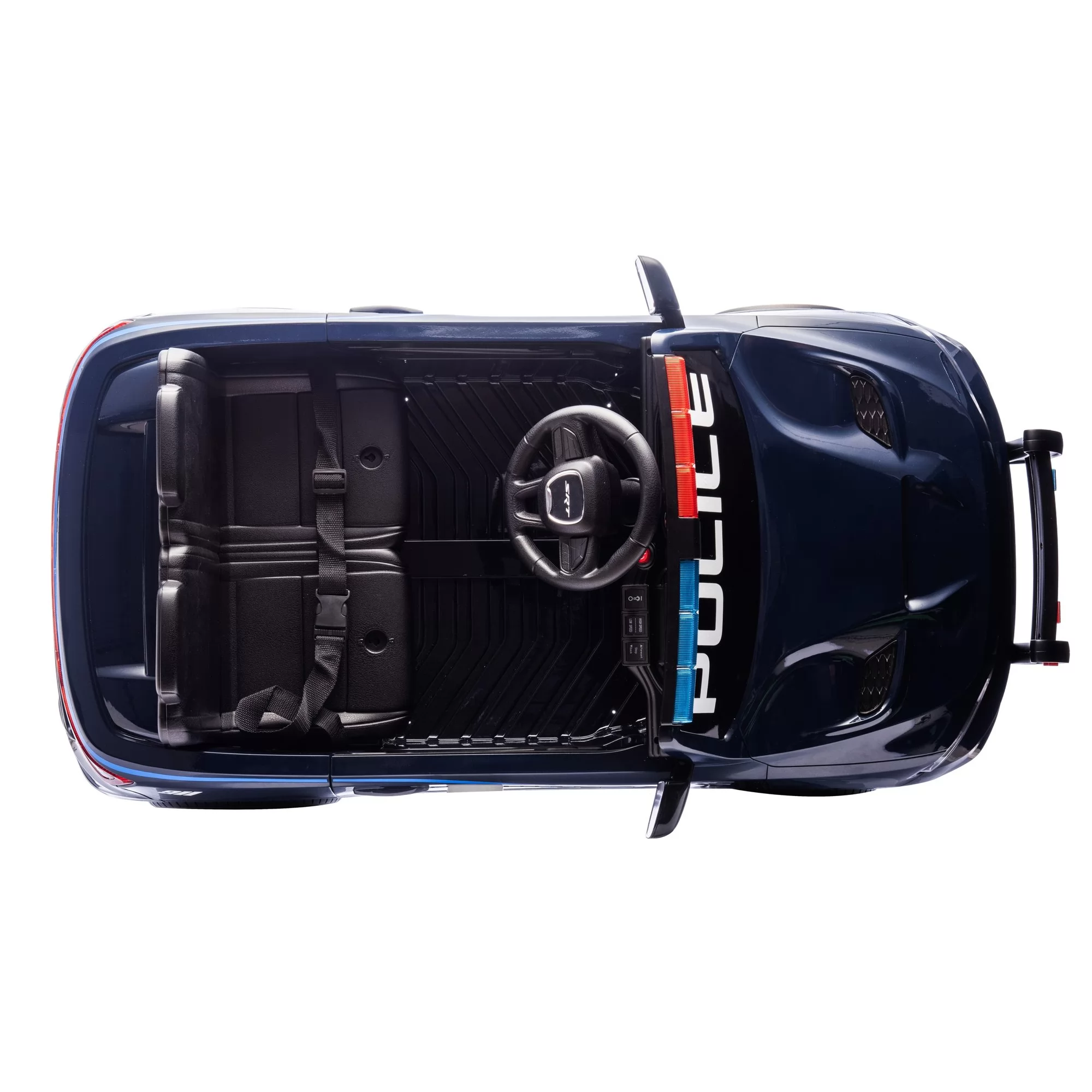 Dodge Durango Licensed 12V Kids Ride-On Car with 2.4G Remote, MP3 & Police Edition
