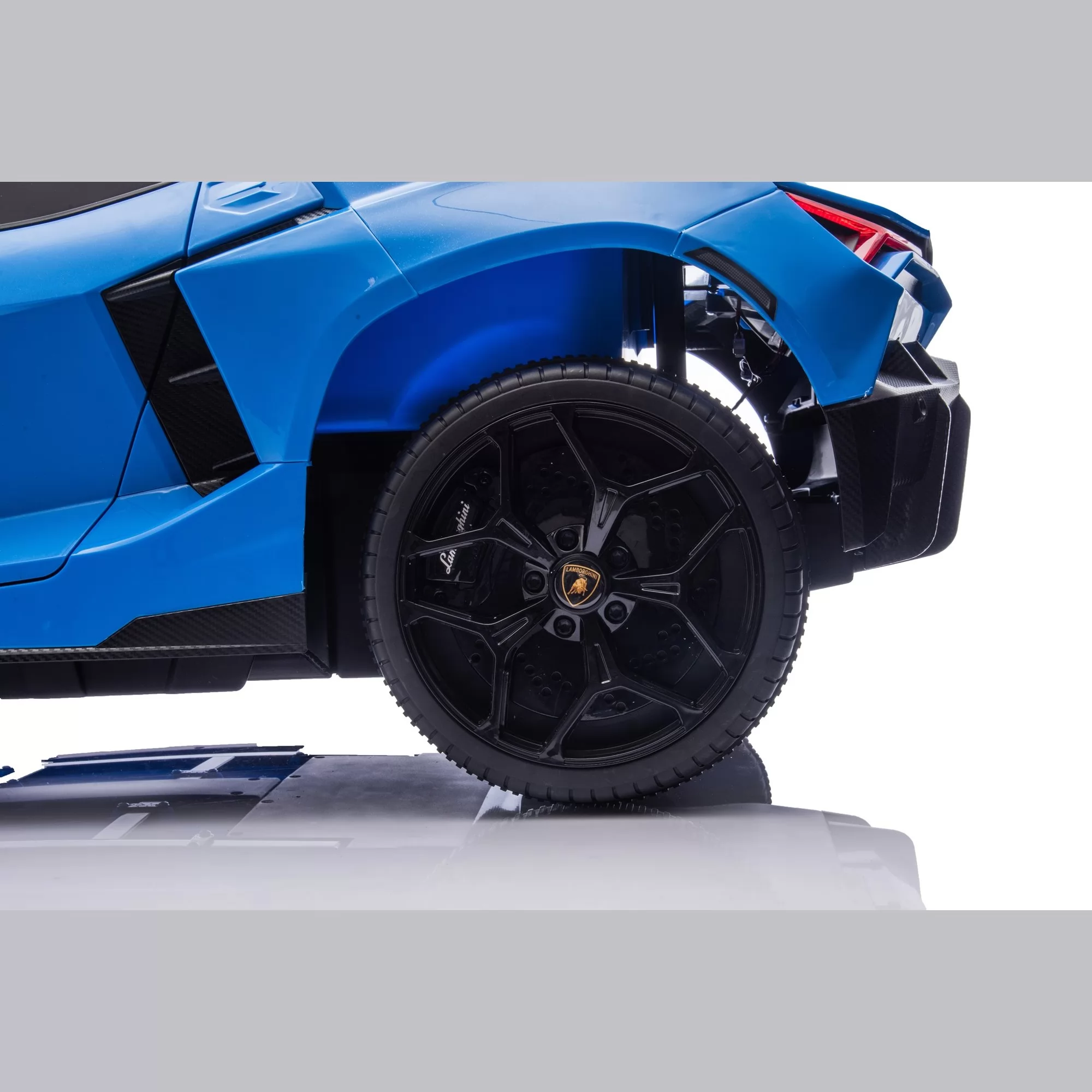Official Licensed Lamborghini Revuelto Kids Ride-On Car 12V with 2.4G Remote, Hydraulic Scissor Doors & Two Seats