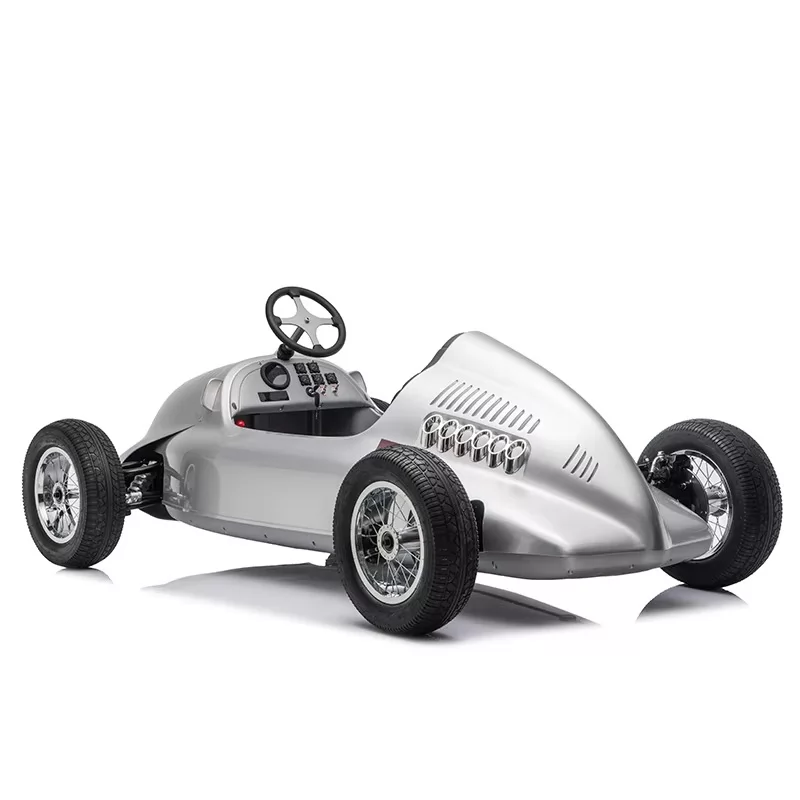 CHITUO CL-SHY4900 Licensed Audi Typ D Kids Vintage Race Car — 24V 350W Electric