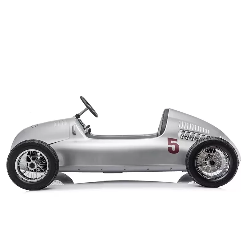 CHITUO CL-SHY4900 licensed Audi Typ D kids vintage race car side view