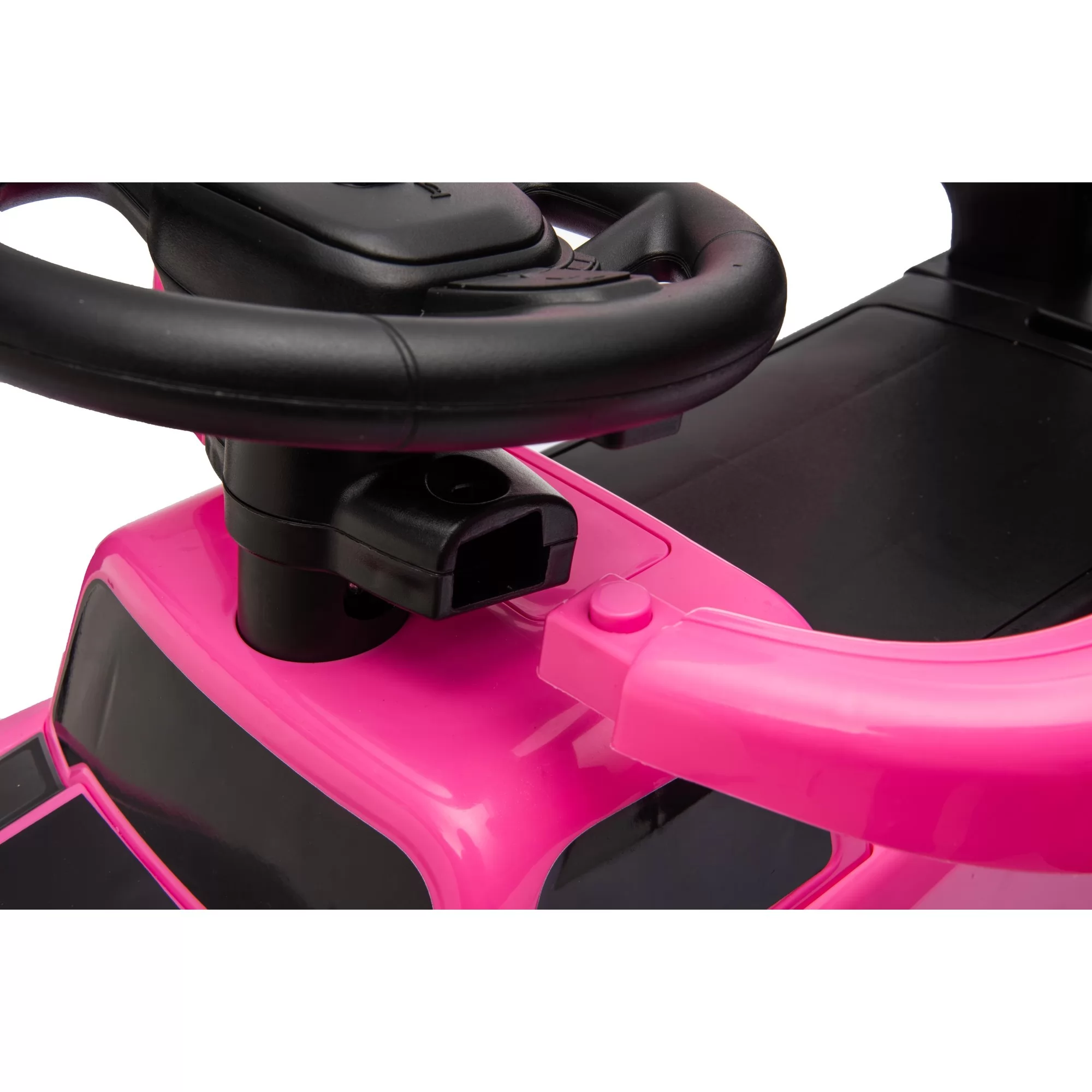 Licensed Dodge Ram 1500 RHO Kids Push Car with Adjustable Parent Handle