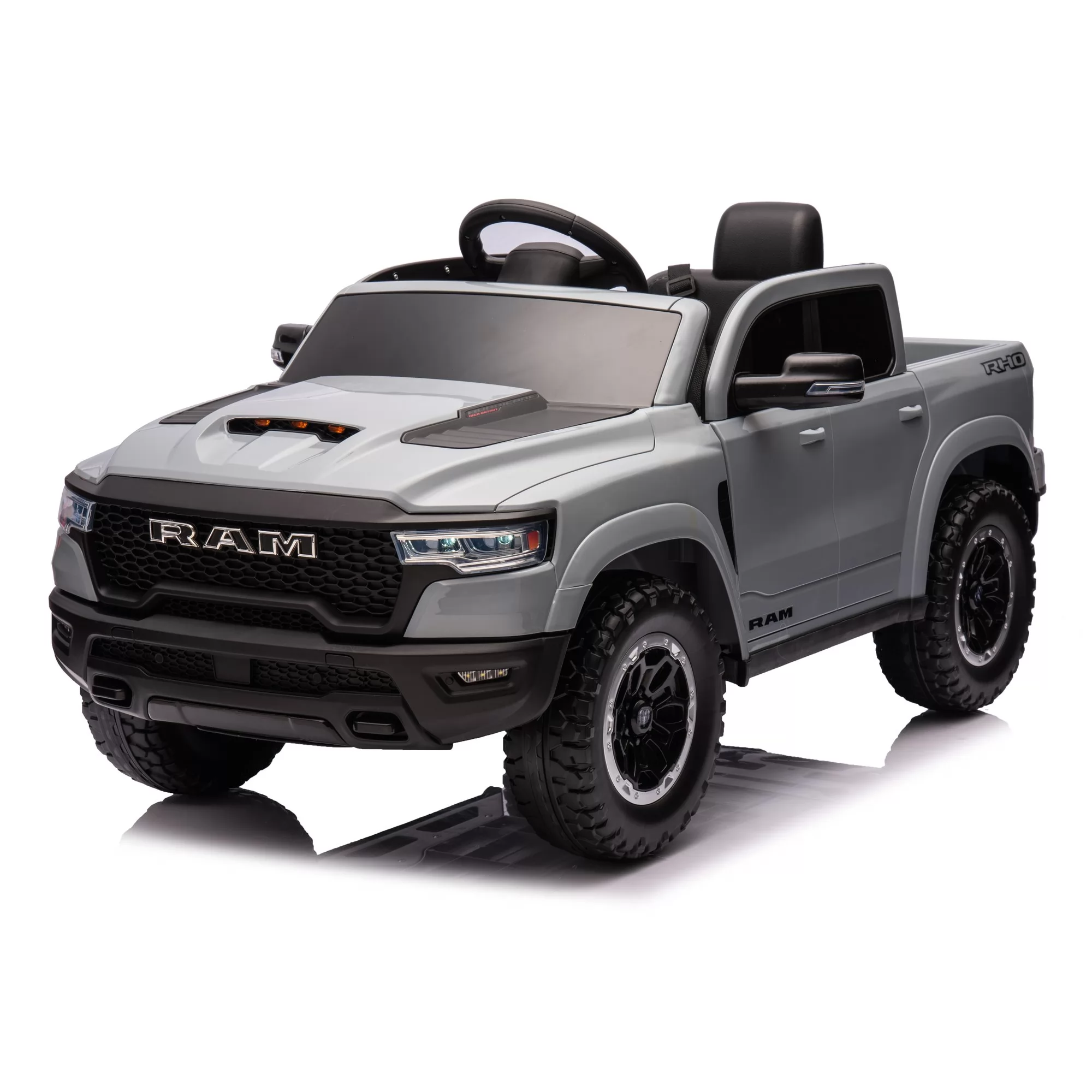 Licensed Dodge Ram 1500 RHO 12V Kids Ride On Car with 2.4G Remote Control