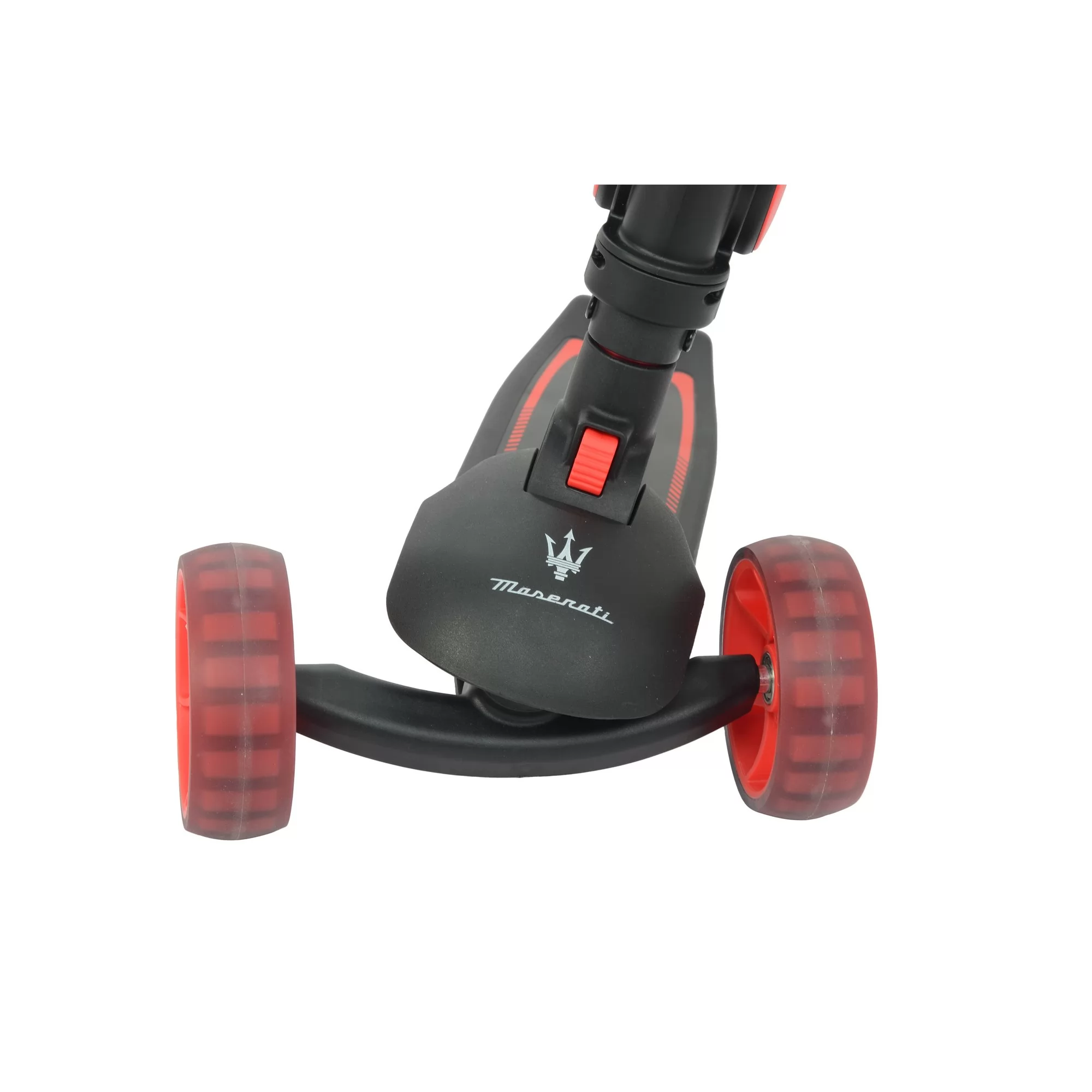 Official Licensed Maserati 2-in-1 Kids Scooter with Flip-Out Seat & Height-Adjustable T-Bar