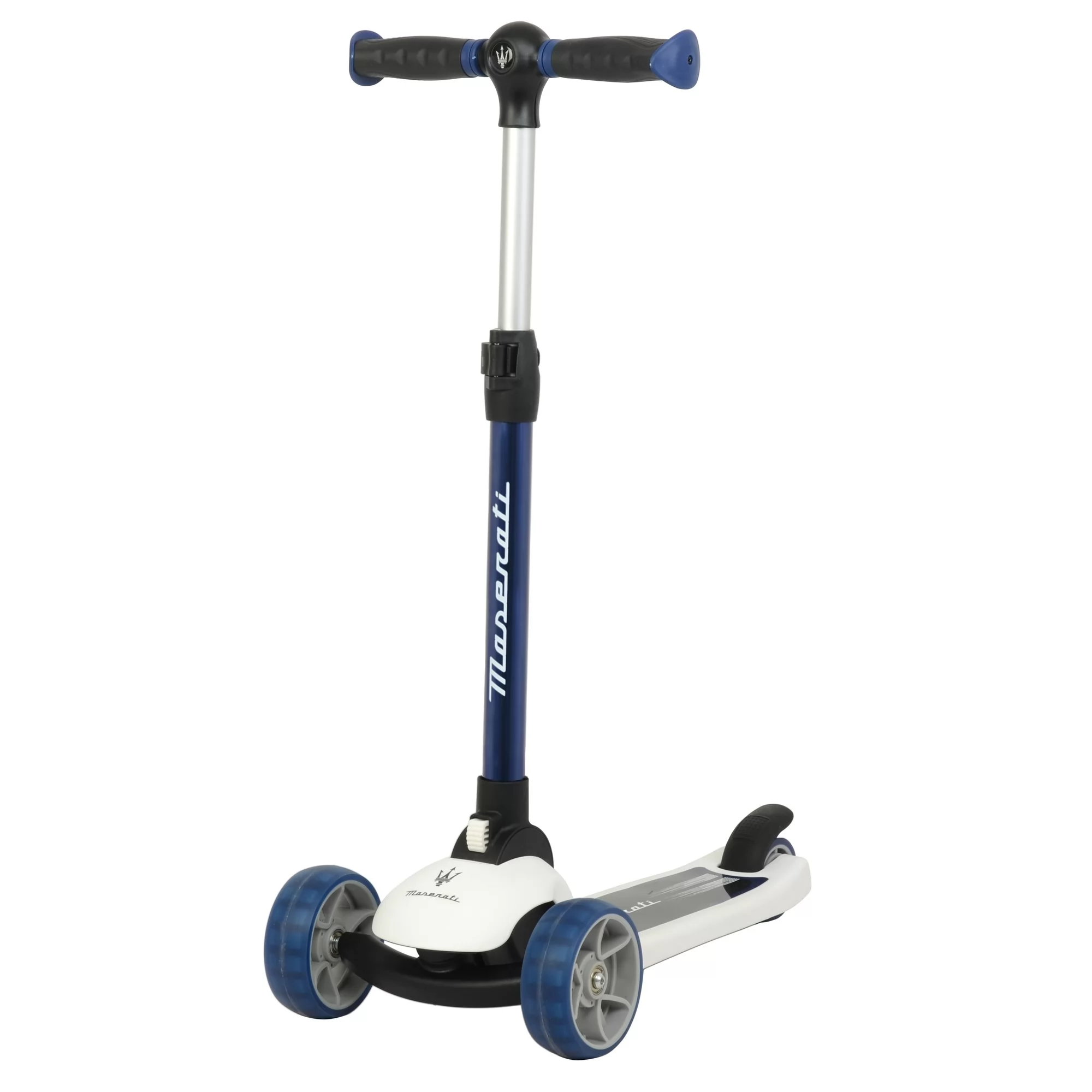 Official Licensed Maserati 2-in-1 Kids Scooter with Flip-Out Seat & Height-Adjustable T-Bar