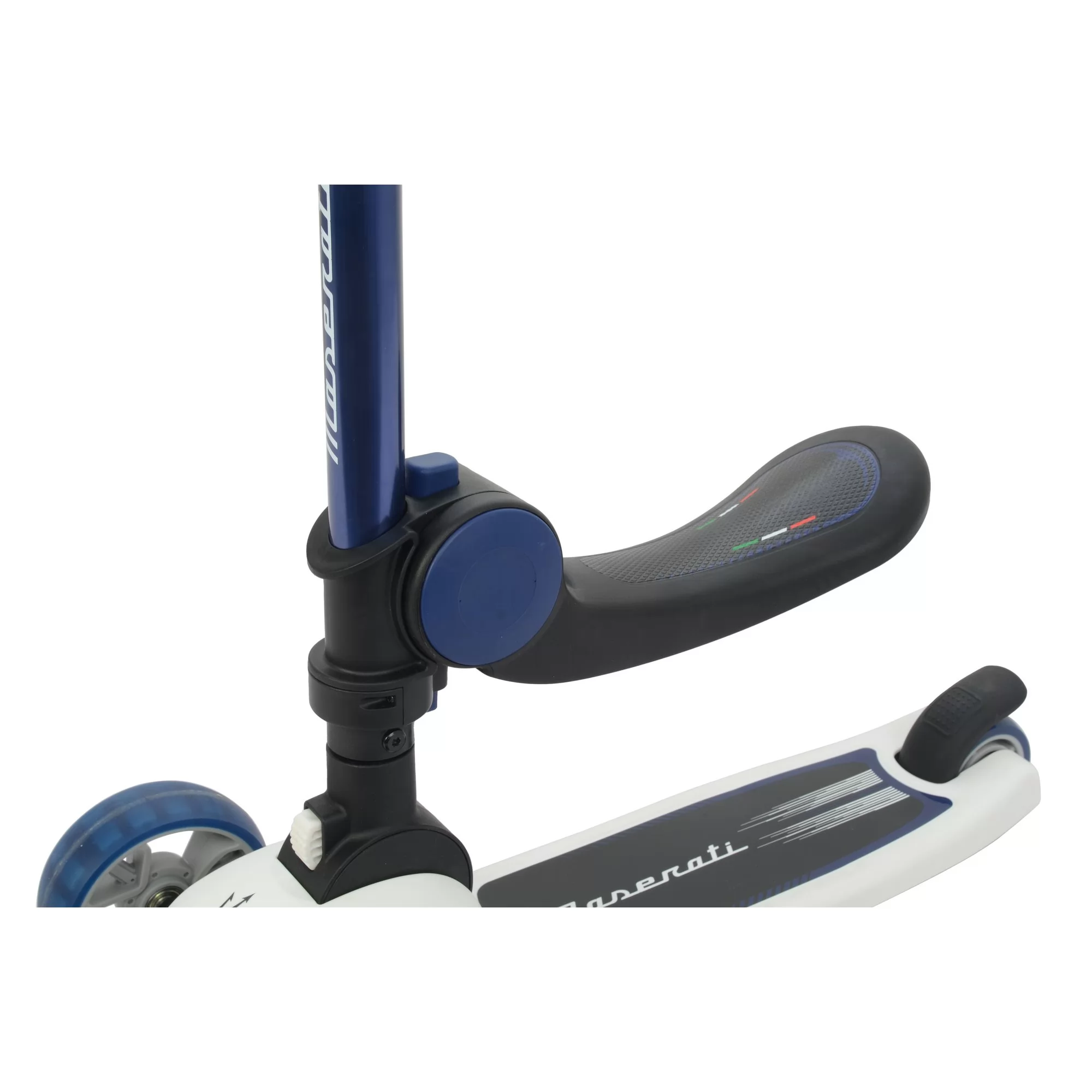 Official Licensed Maserati 2-in-1 Kids Scooter with Flip-Out Seat & Height-Adjustable T-Bar