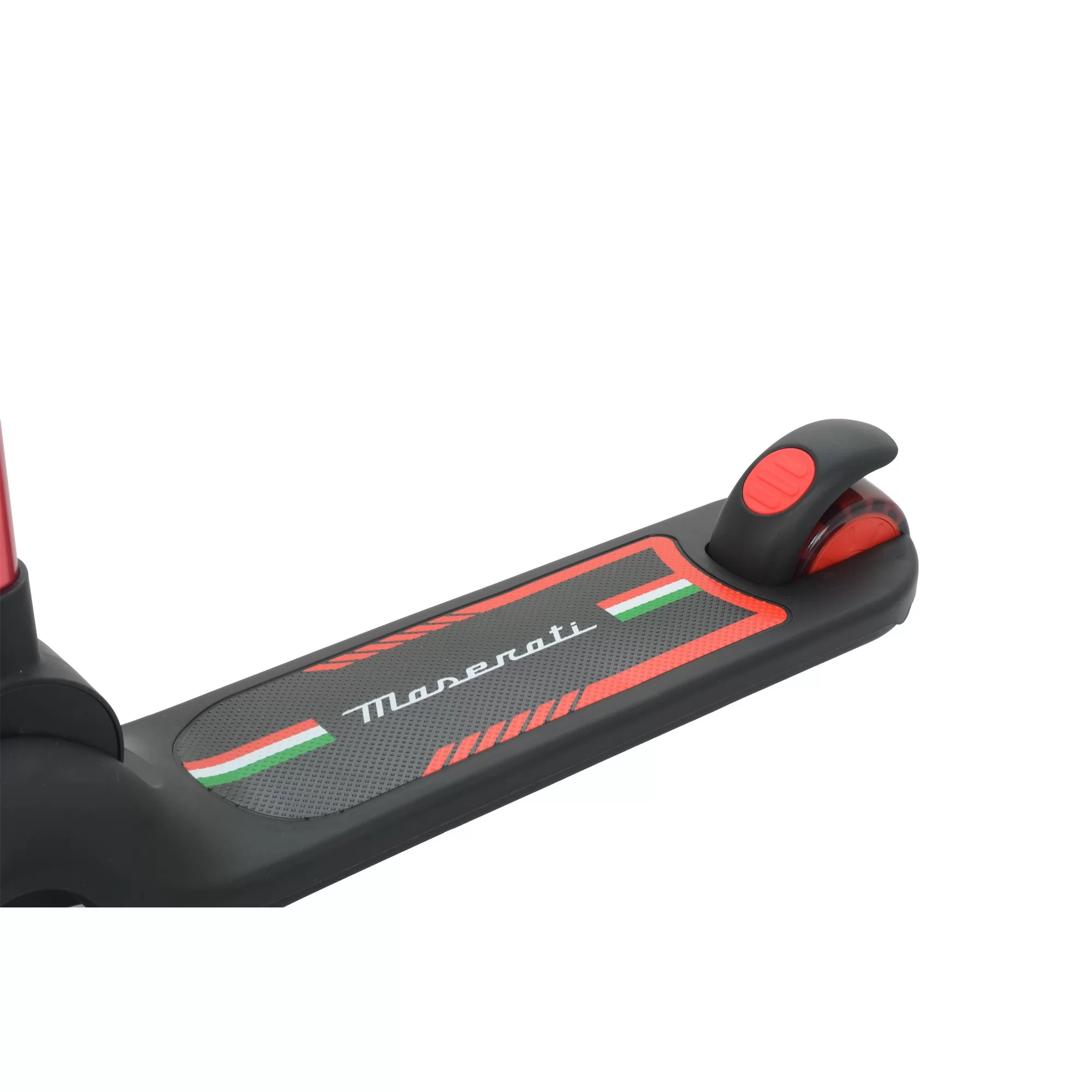 Official Licensed Maserati Foldable 2-in-1 Kids Scooter with Flip-Out Seat & Foldable Handlebar