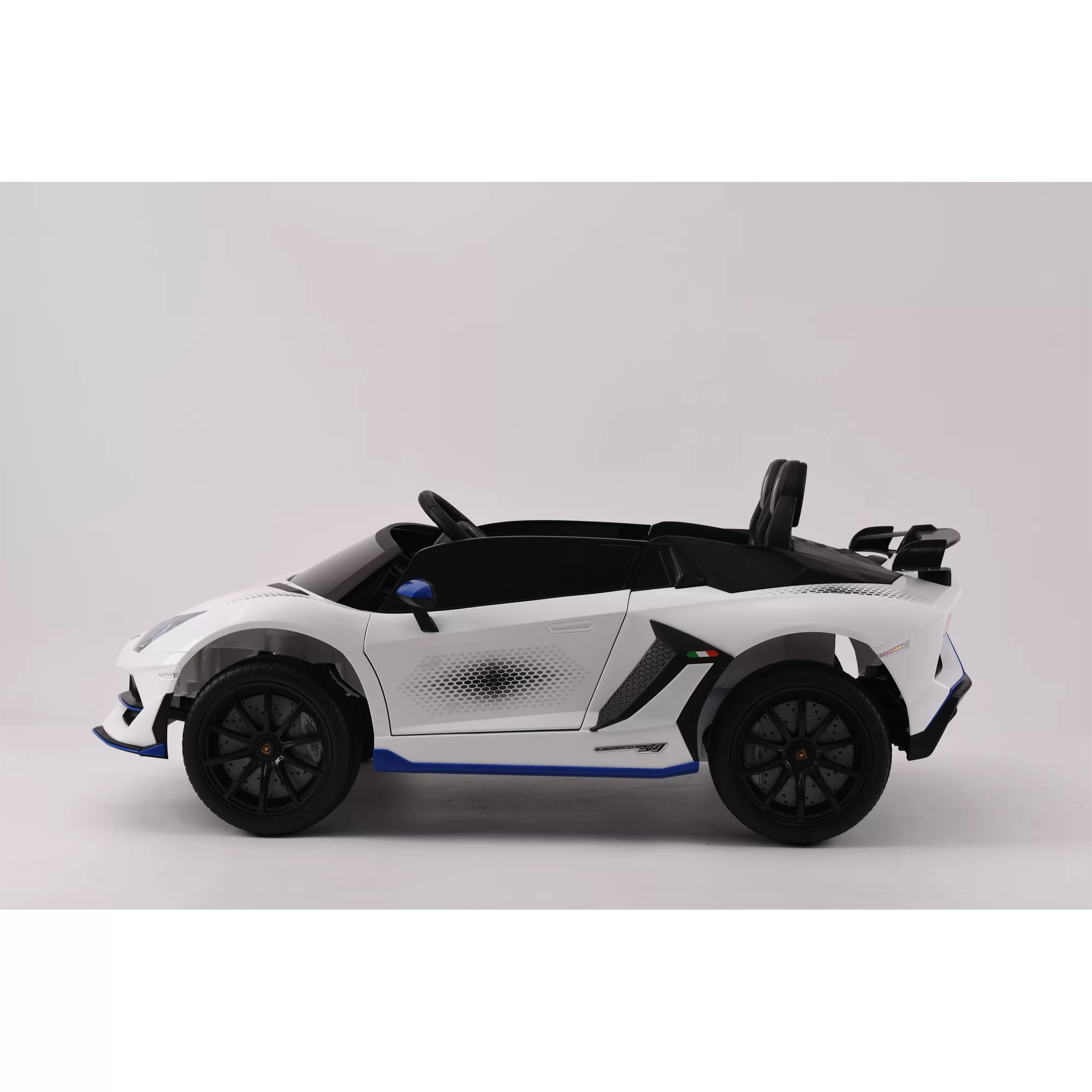 Official Licensed Lamborghini Aventador SVJ Roadster Kids Ride-On Car 12V/24V with Scissor Doors and 2.4G Remote