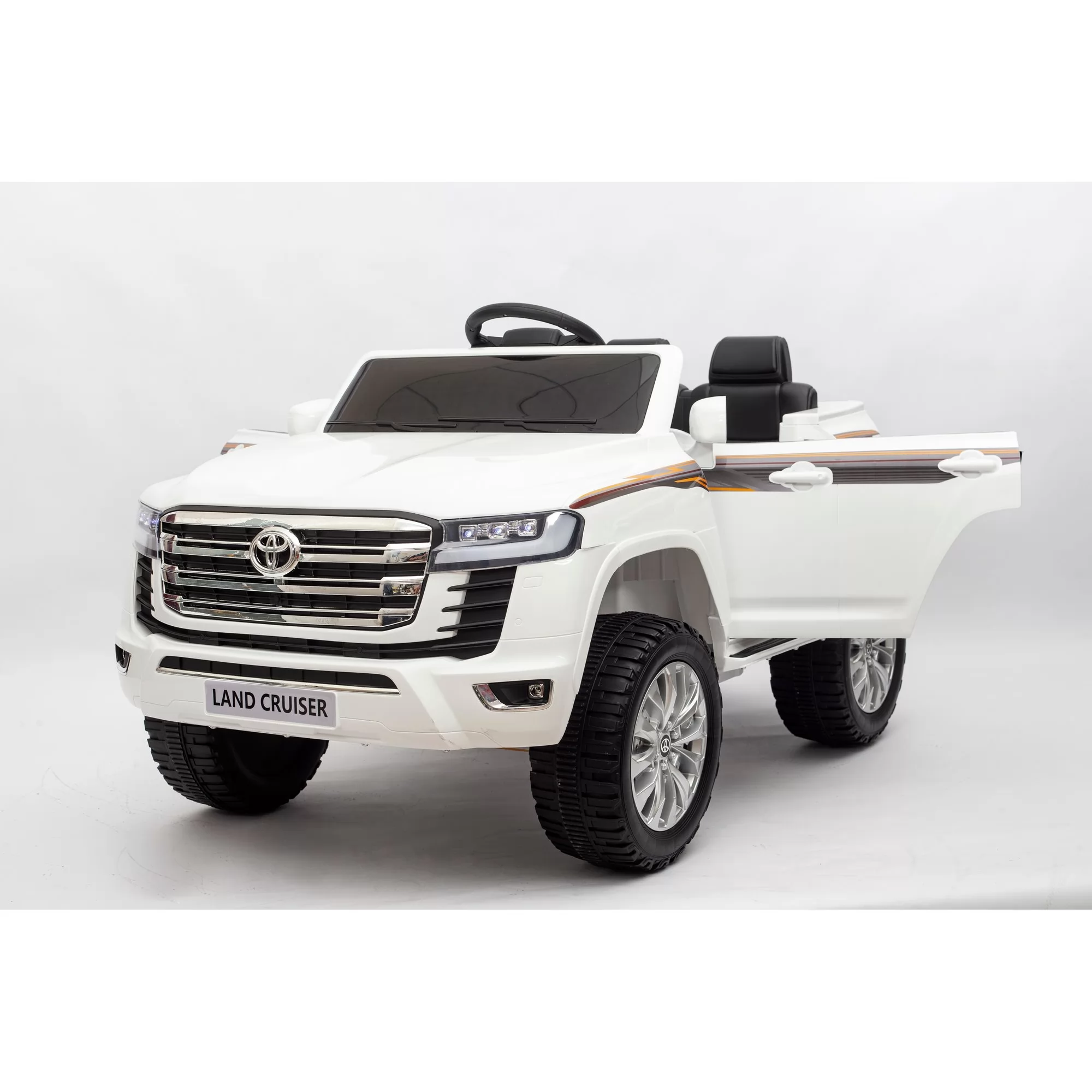 Toyota Land Cruiser 300 12V Ride-On SUV for Kids | Two Seats, Swing Mode, 4WD