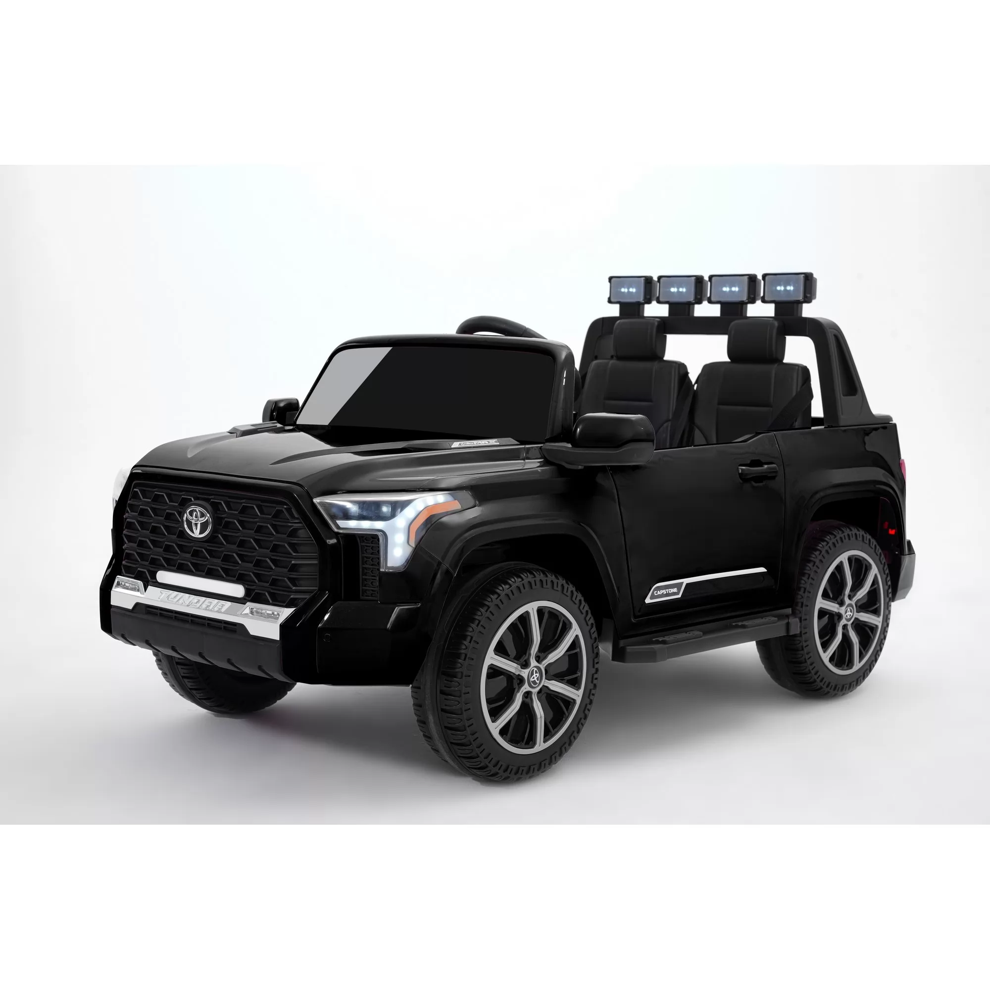 Toyota Tundra 12V Ride-On Truck for Kids | Two Seats, Light Bar, 2.4G Remote