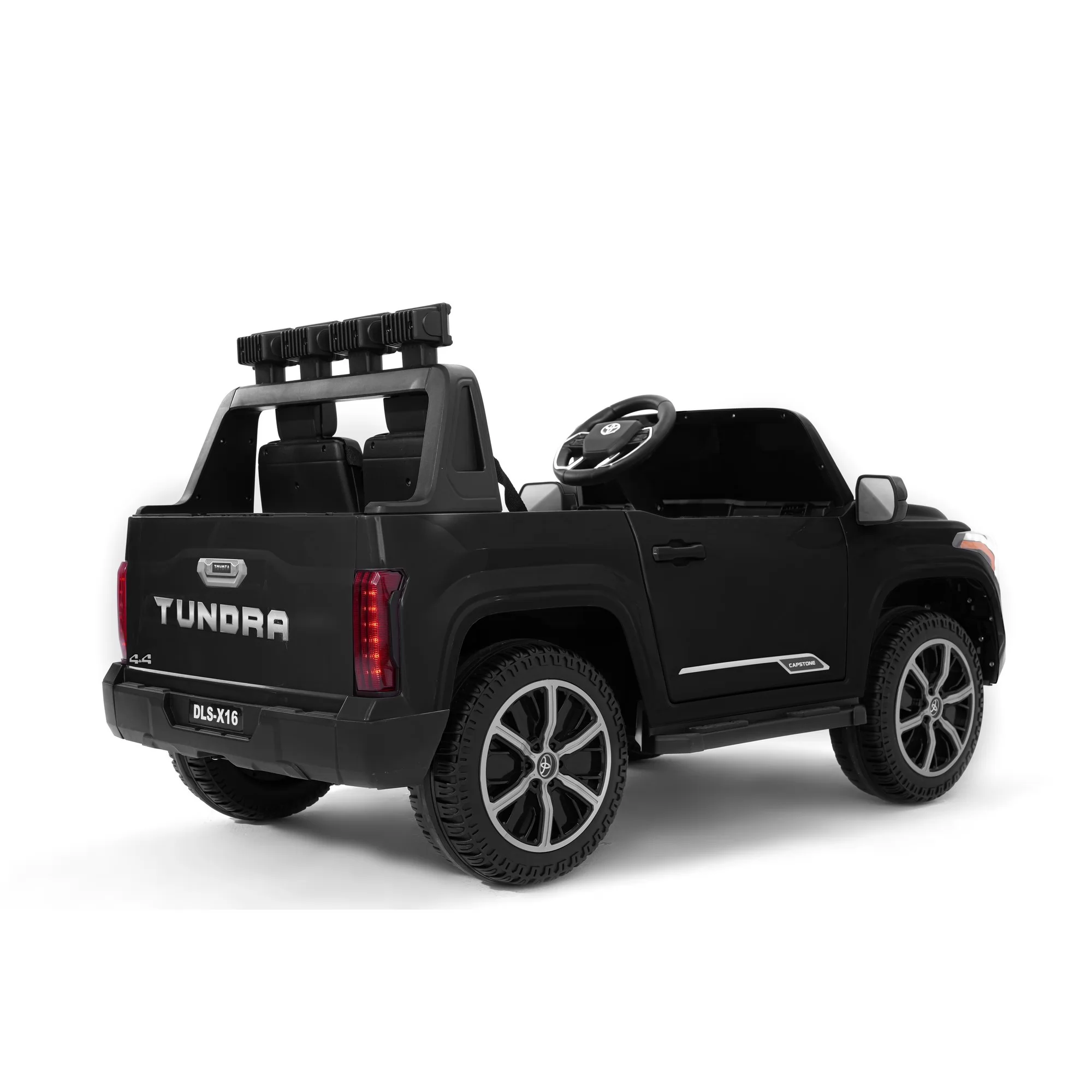 Toyota Tundra 12V Ride-On Truck for Kids | Two Seats, Light Bar, 2.4G Remote