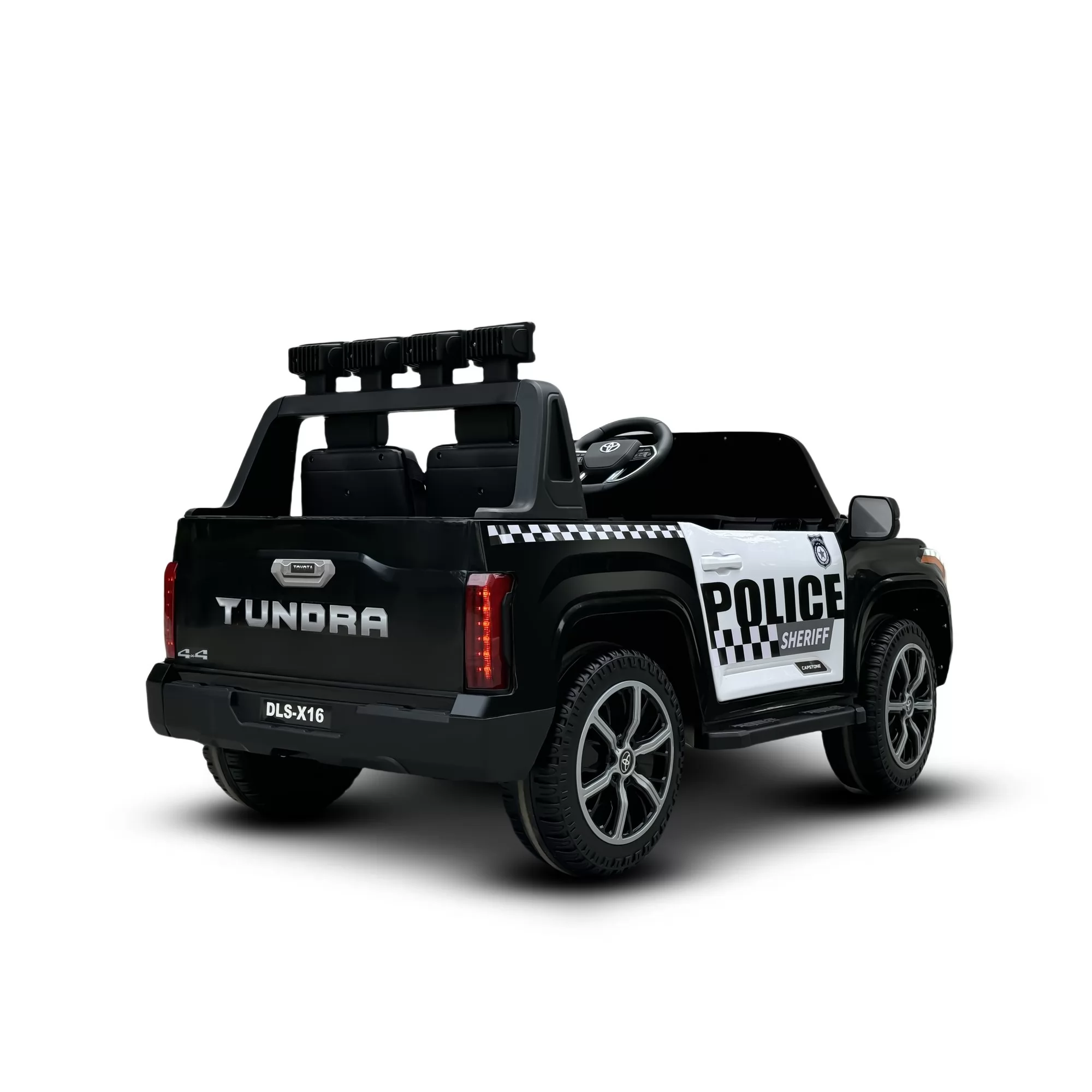 Toyota Tundra 12V Ride-On Truck for Kids | Two Seats, Light Bar, 2.4G Remote
