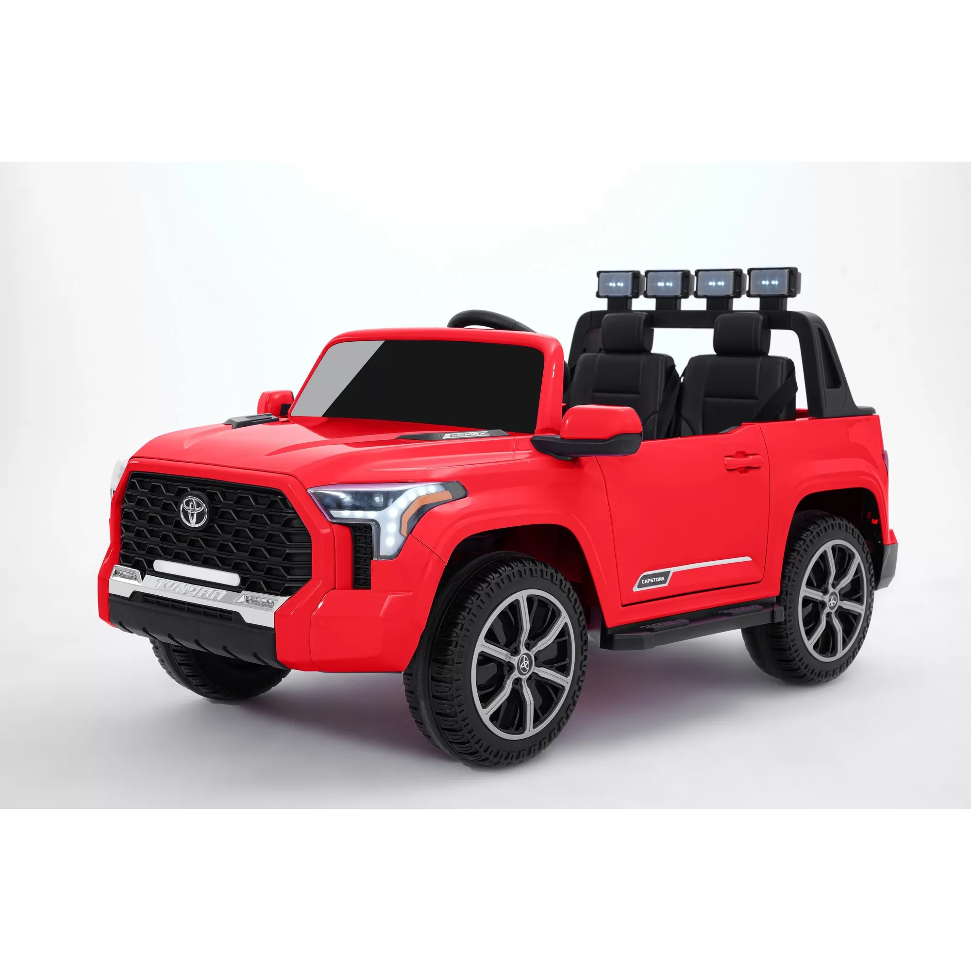 Toyota Tundra 12V Ride-On Truck for Kids | Two Seats, Light Bar, 2.4G Remote