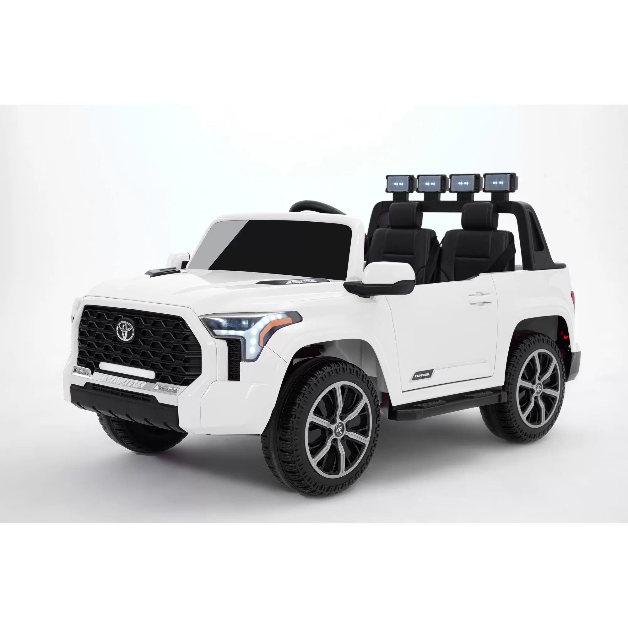 Toyota Tundra 12V Ride-On Truck for Kids | Two Seats, Light Bar, 2.4G Remote