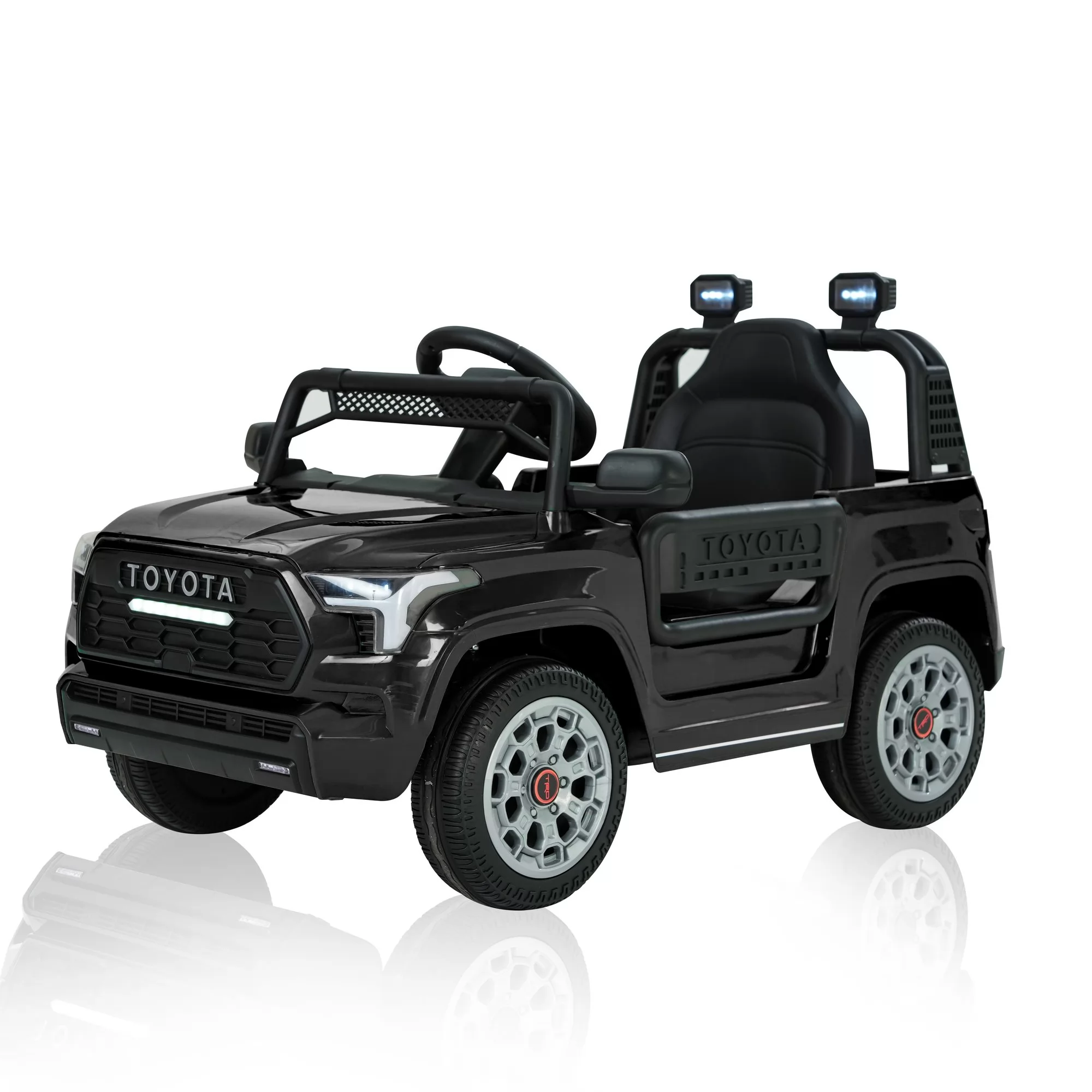 Toyota Sequoia TRD 12V Ride-On Car for Kids | Roof Lights, USB MP3, 2.4G Remote
