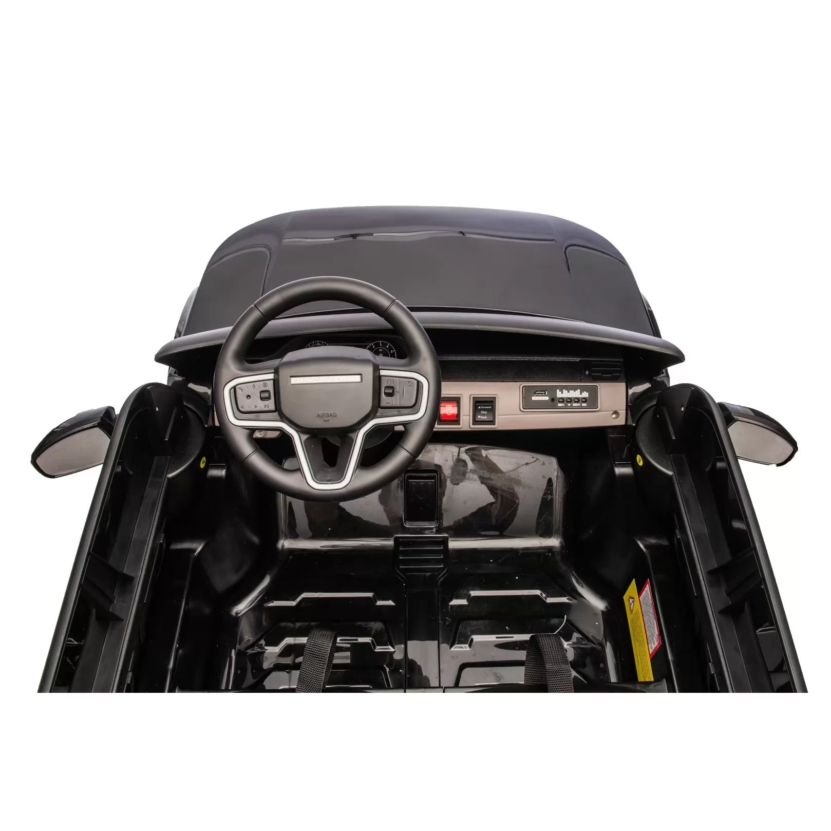 Official Licensed Land Rover Discovery Sport Kids Ride-On Car 114cm 12V/24V with Four-Wheel Suspension & 2.4G Bluetooth Remote