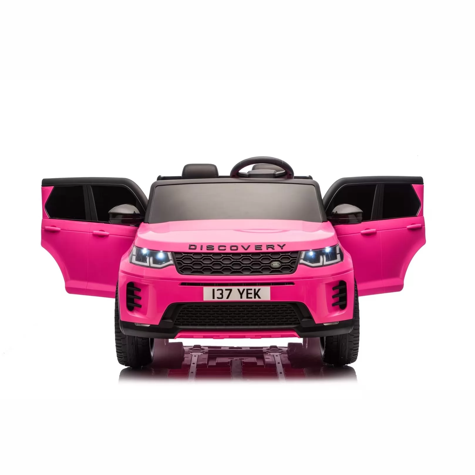 Official Licensed Land Rover Discovery Sport Kids Ride-On Car 114cm 12V/24V with Four-Wheel Suspension & 2.4G Bluetooth Remote