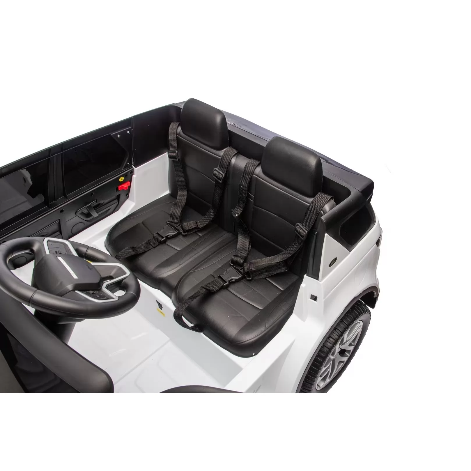Official Licensed Land Rover Discovery Sport Kids Ride-On Car 114cm 12V/24V with Four-Wheel Suspension & 2.4G Bluetooth Remote