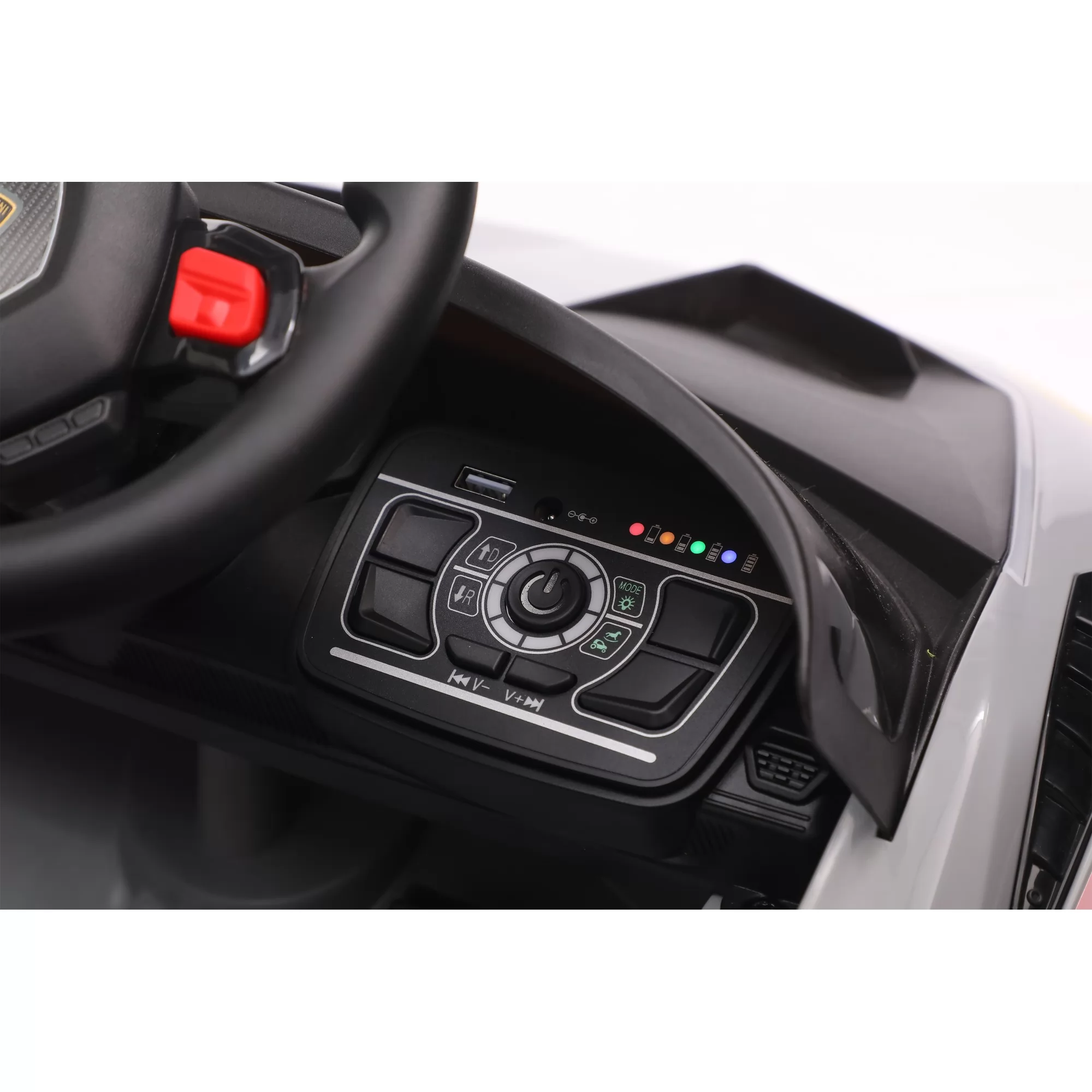 Official Licensed Lamborghini Huracan STJ Kids Ride-On Car 6V/12V Roadster with Swing Mode, APP Control and 2.4G Remote