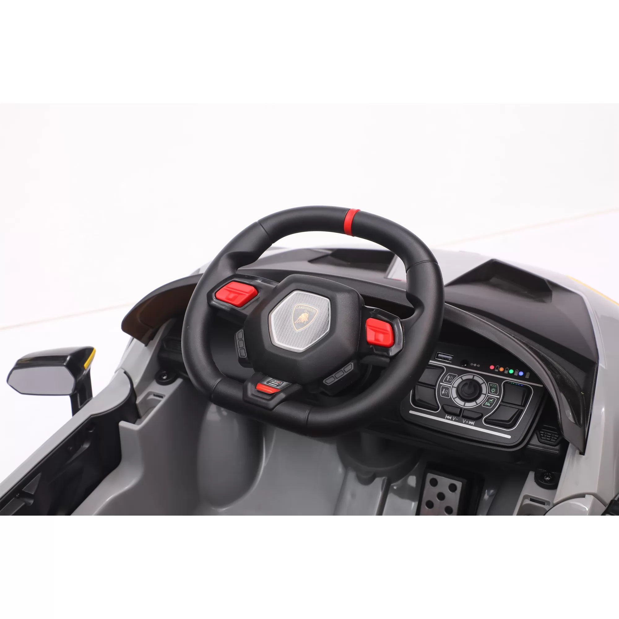 Official Licensed Lamborghini Huracan STJ Kids Ride-On Car 6V/12V Roadster with Swing Mode, APP Control and 2.4G Remote
