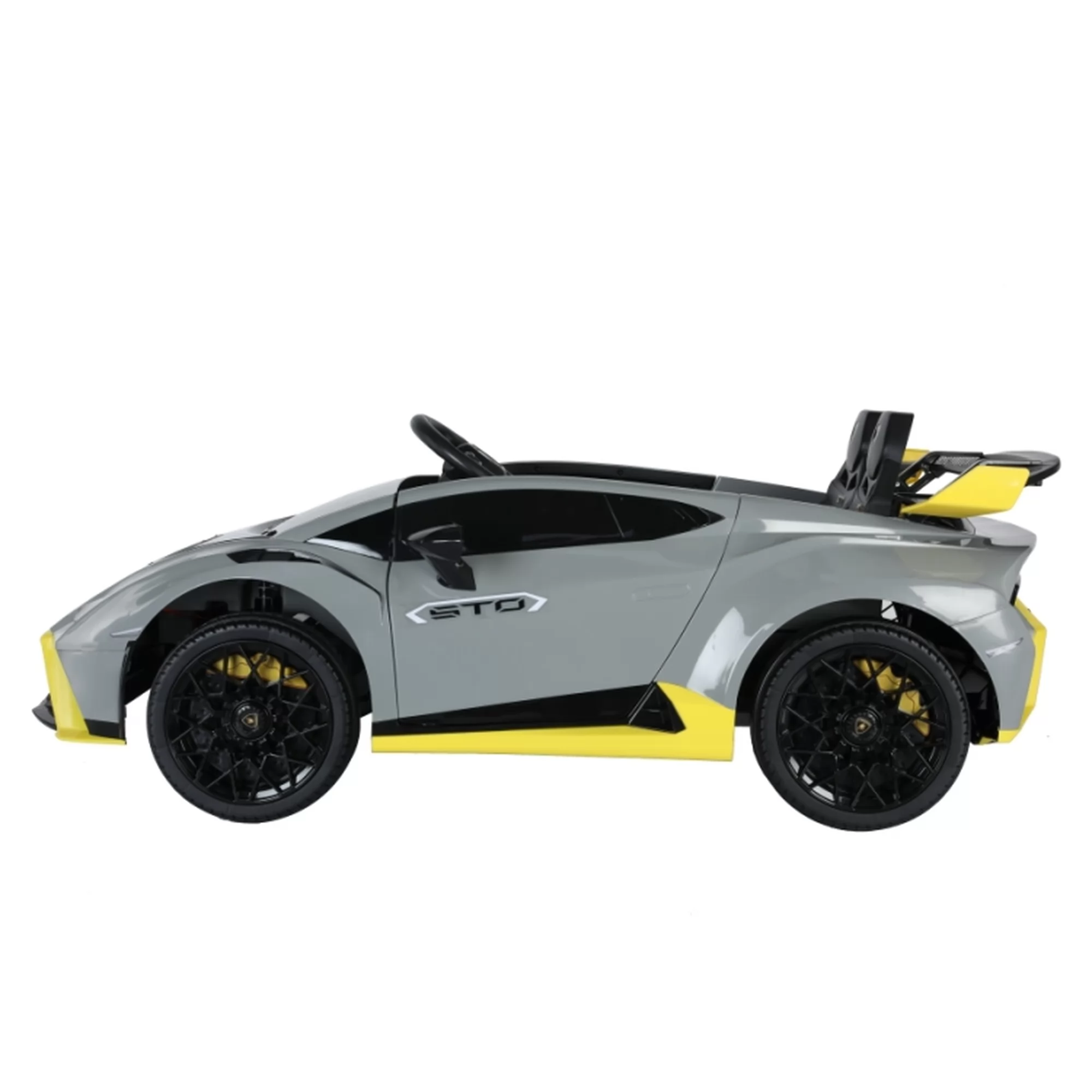 Official Licensed Lamborghini Huracan STO Kids Ride-On Car 12V 24V Twin Seats with Drift Function and 2.4G Remote